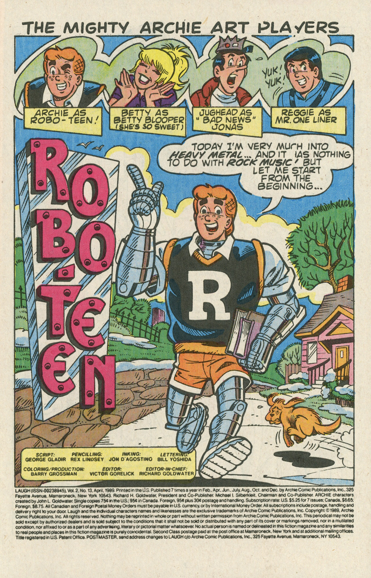 Read online Laugh comic -  Issue #13 - 3