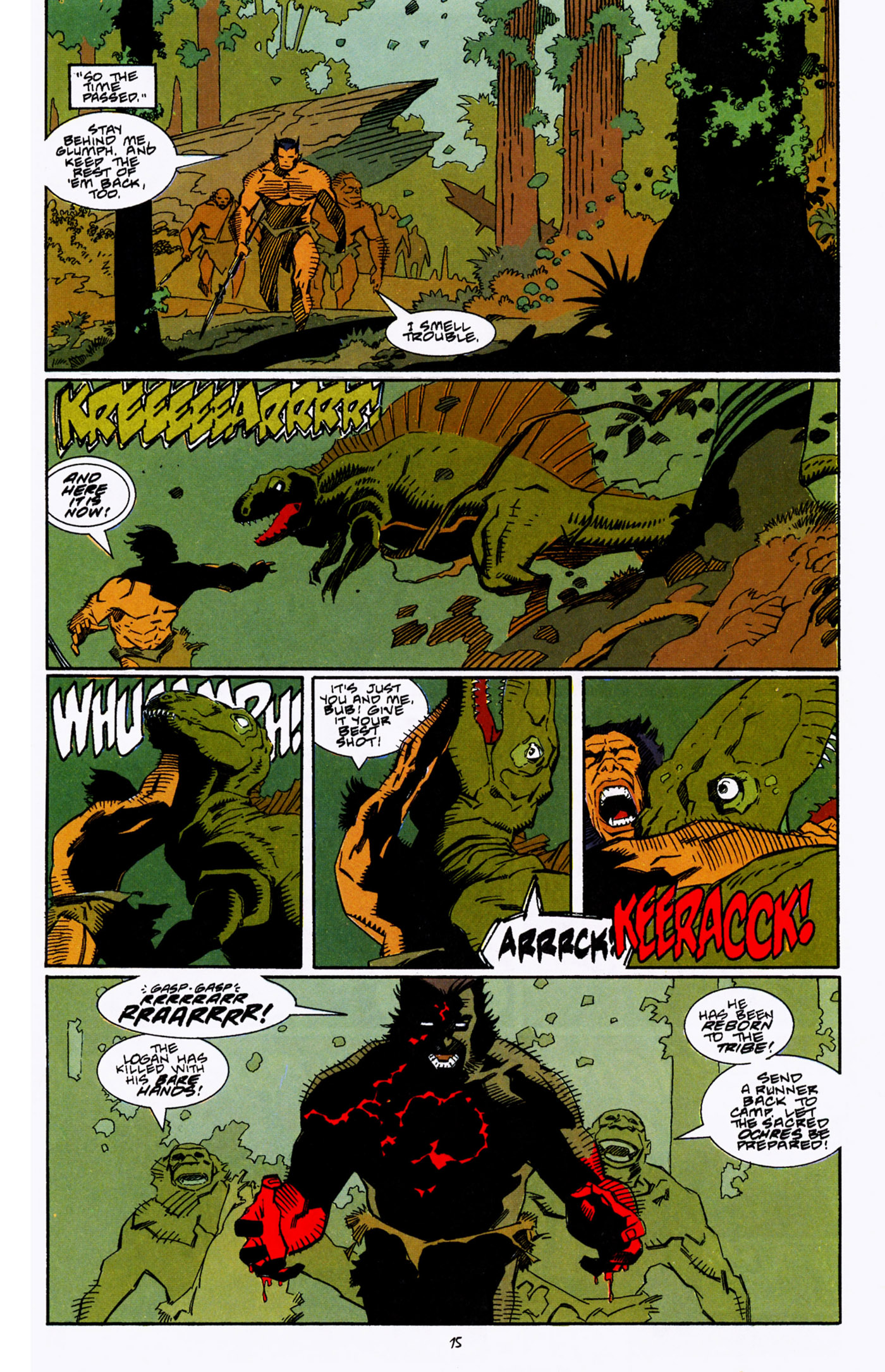 Read online Wolverine • The Jungle Adventure comic -  Issue # Full - 17