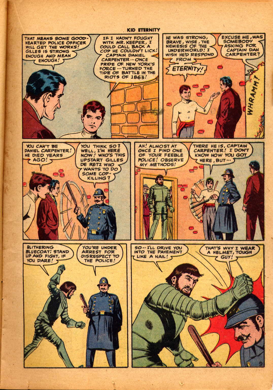 Read online Kid Eternity (1946) comic -  Issue #6 - 23
