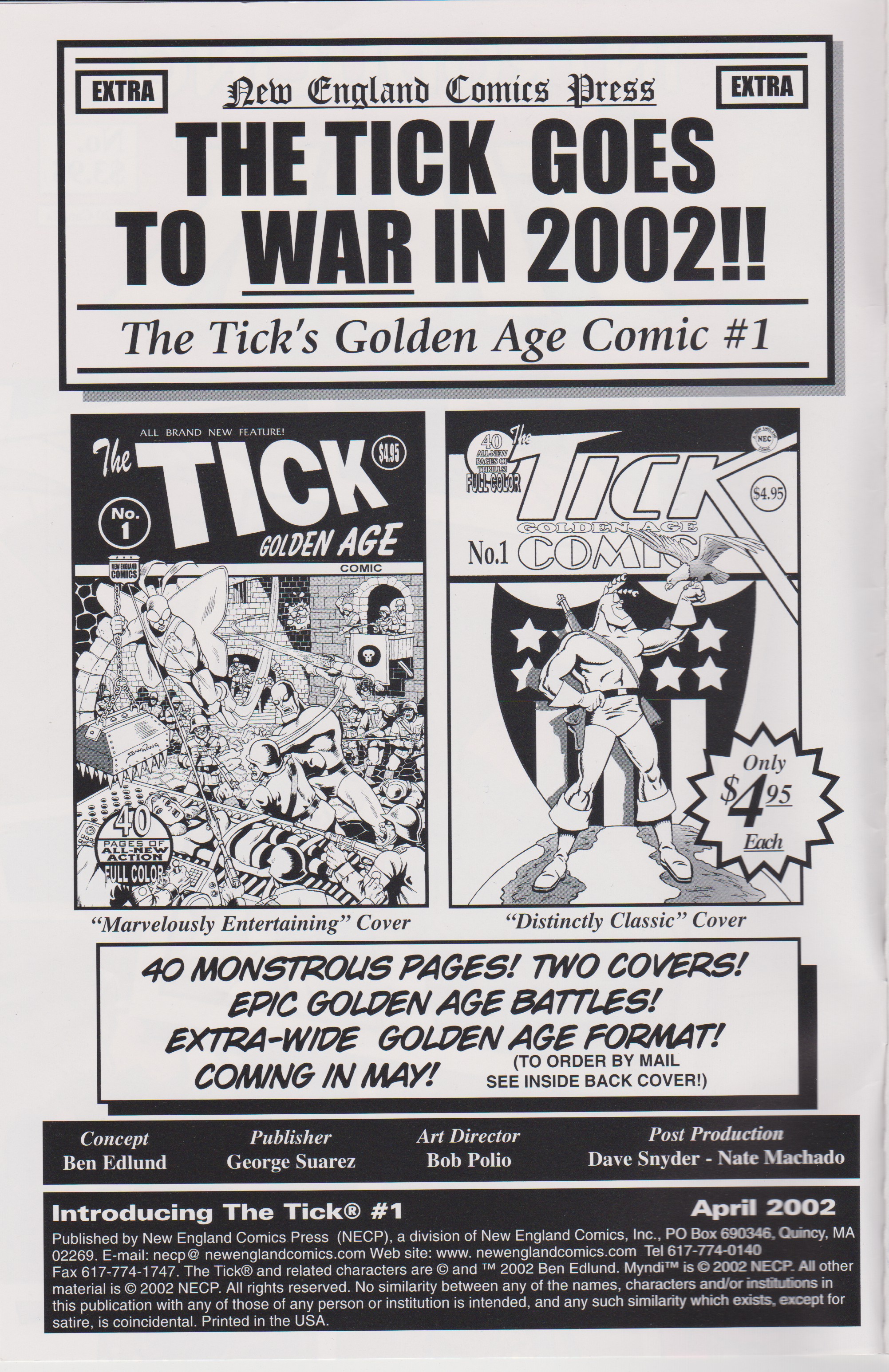 Read online Introducing The Tick comic -  Issue # Full - 2