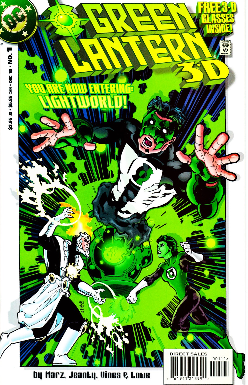 Read online Green Lantern 3-D comic -  Issue # Full - 1