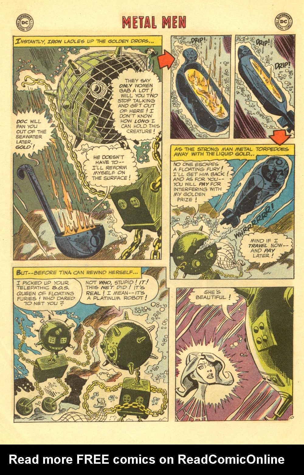 Read online Metal Men (1963) comic -  Issue #11 - 14