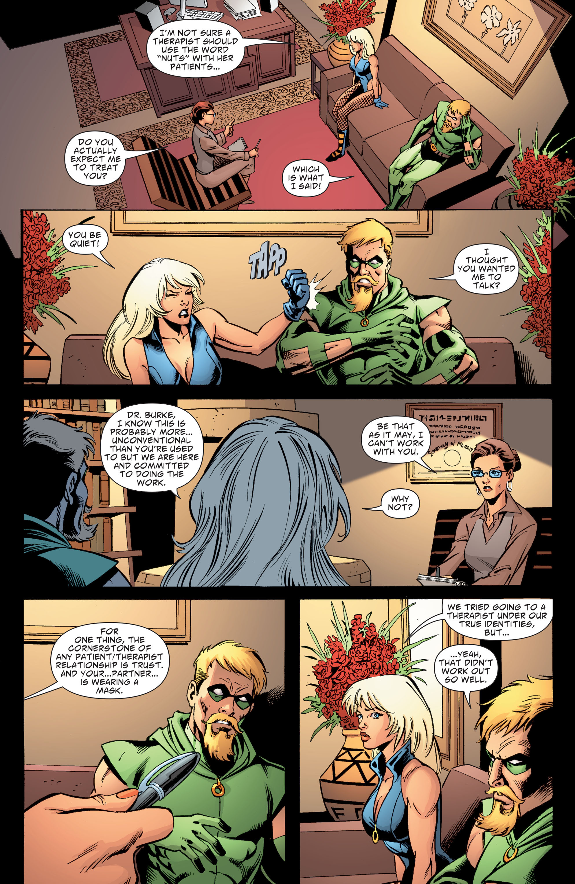 Read online Green Arrow/Black Canary comic -  Issue #20 - 4