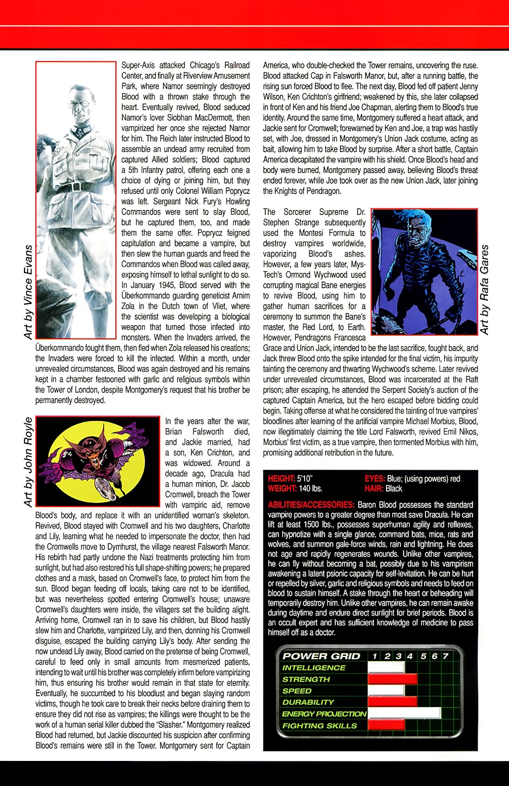Vampires: The Marvel Undead issue Full - Page 6