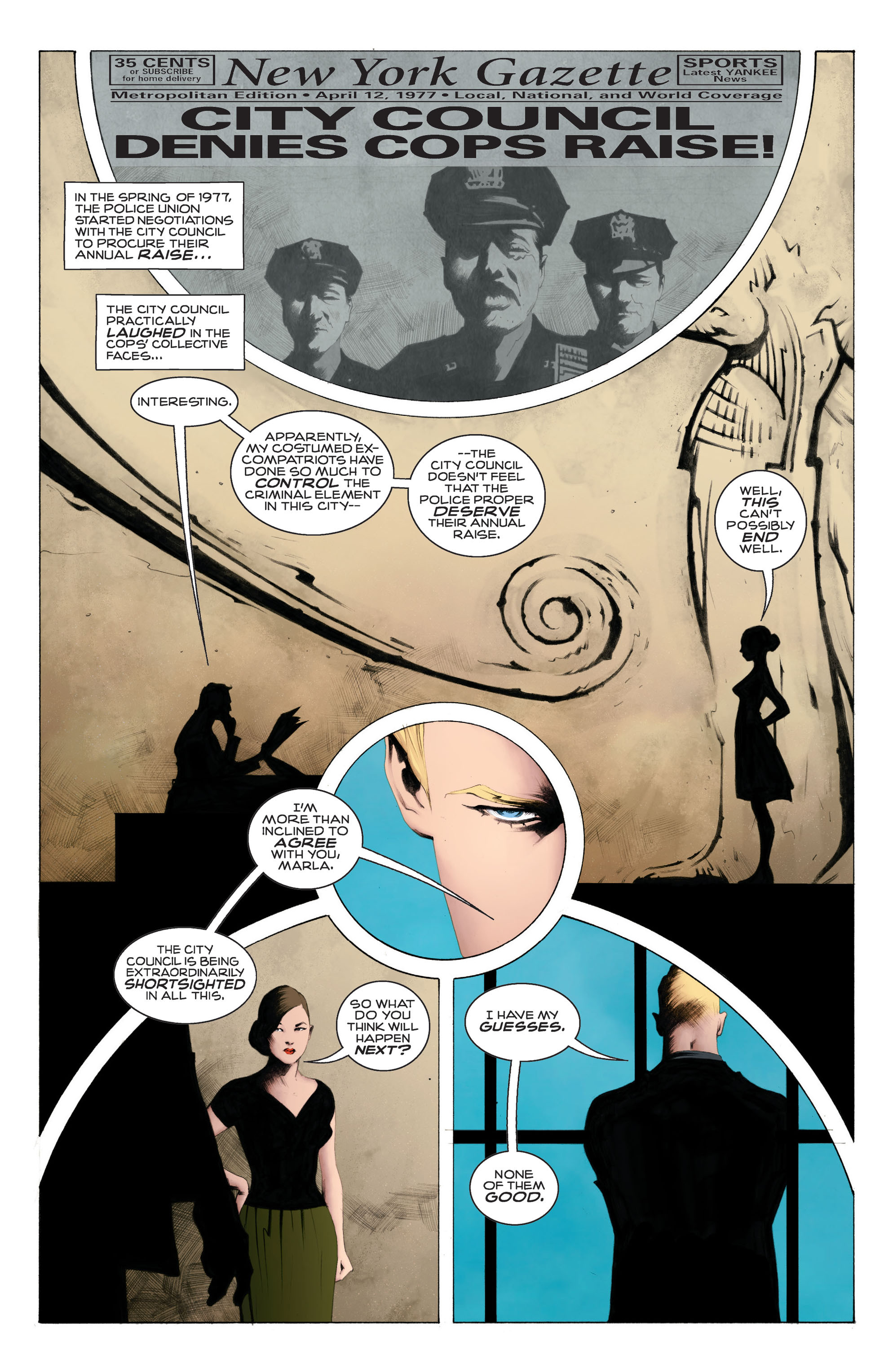 Read online Before Watchmen: Ozymandias comic -  Issue #5 - 18