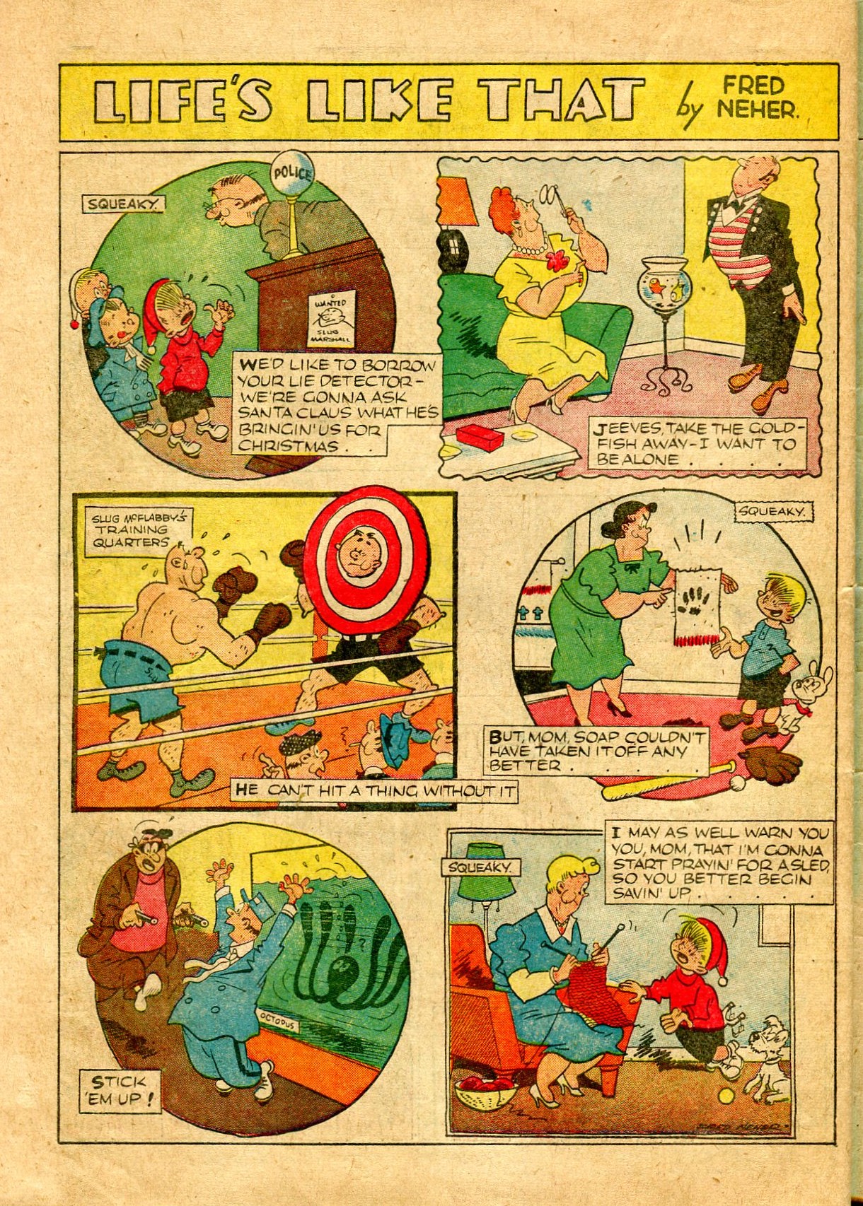Read online Famous Funnies comic -  Issue #64 - 57