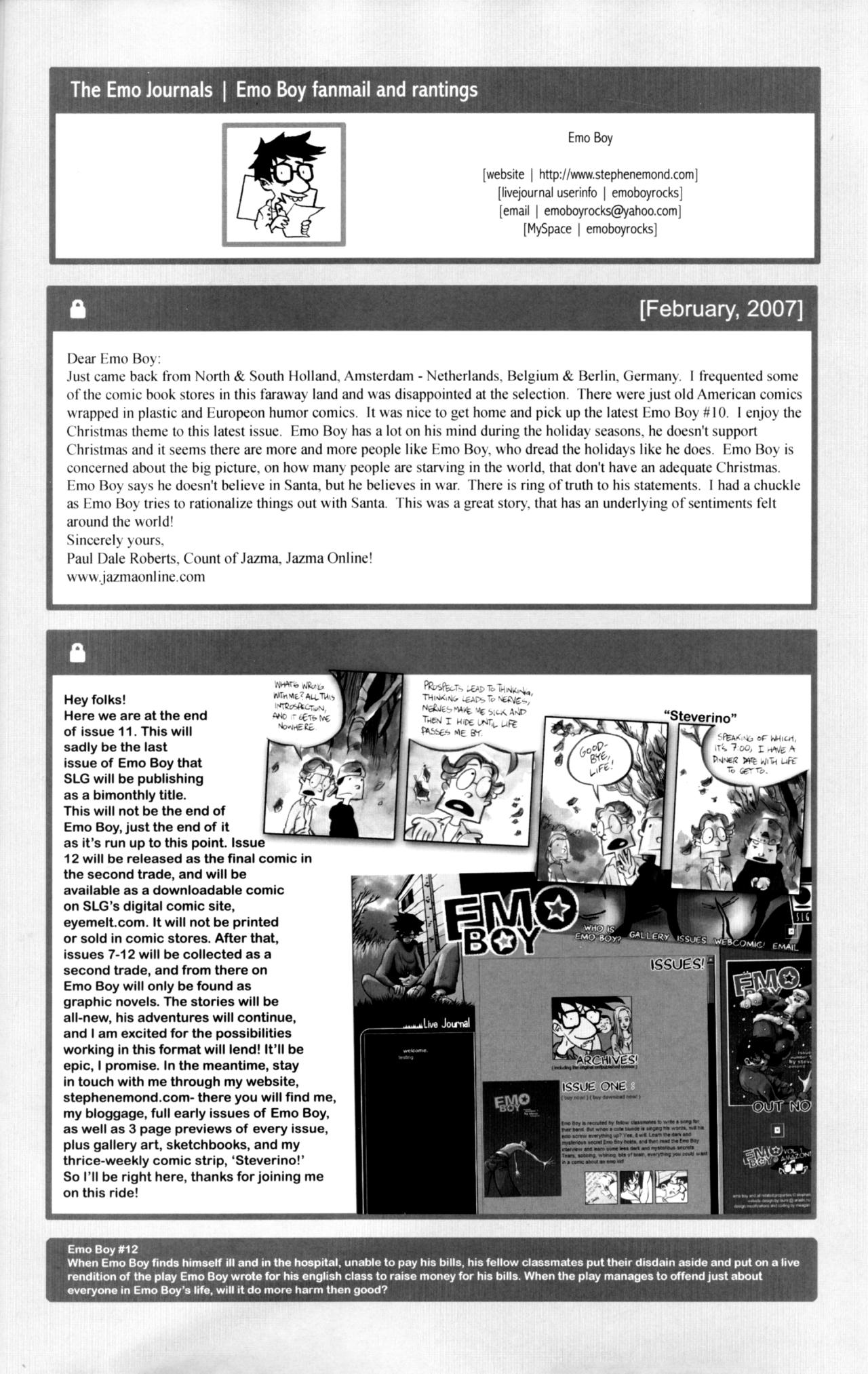 Read online Emo Boy comic -  Issue #11 - 35