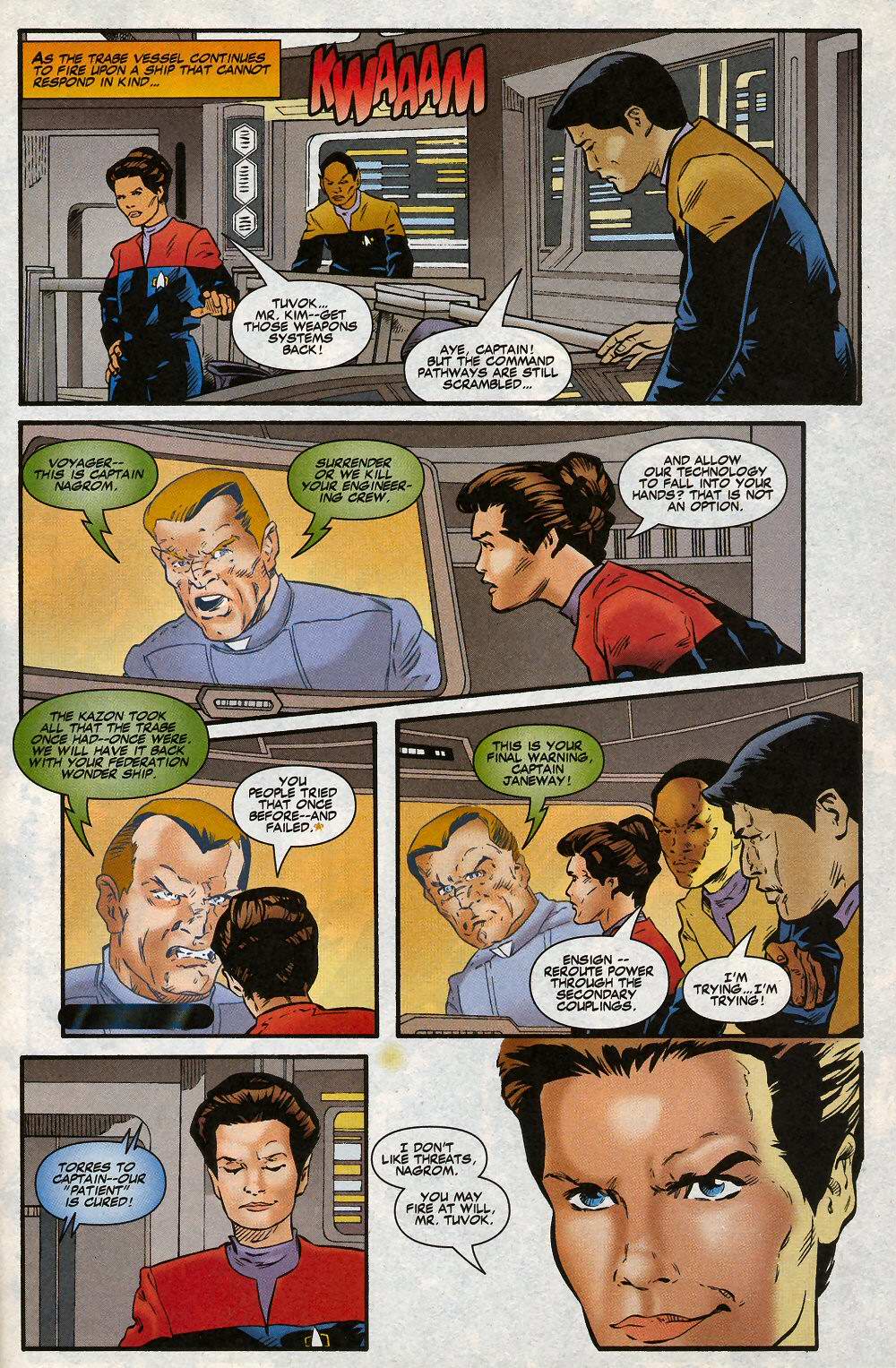 Read online Star Trek: Voyager comic -  Issue #3 - 22