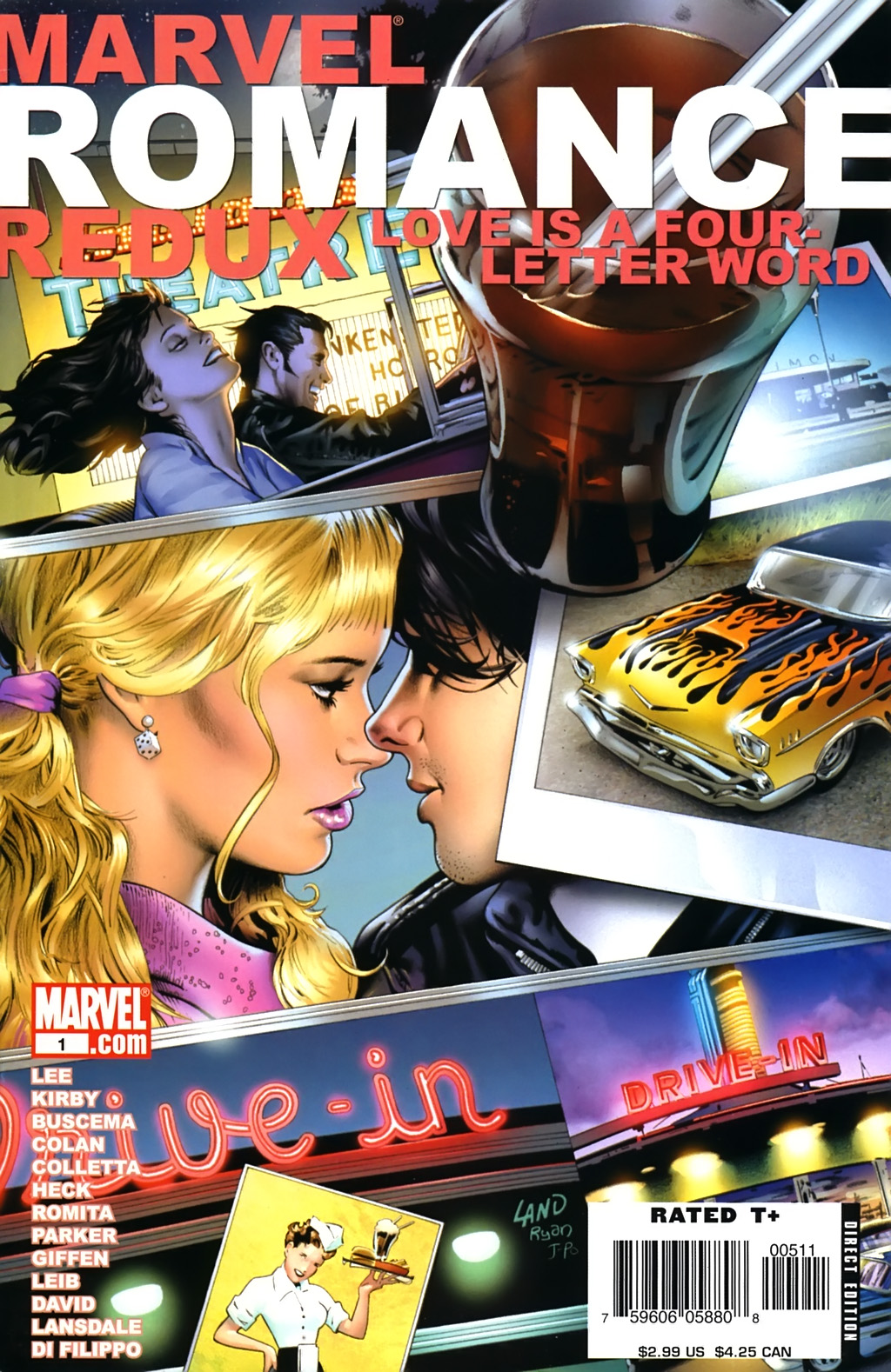 Read online Marvel Romance Redux comic -  Issue # Love is a Four Letter Word - 1