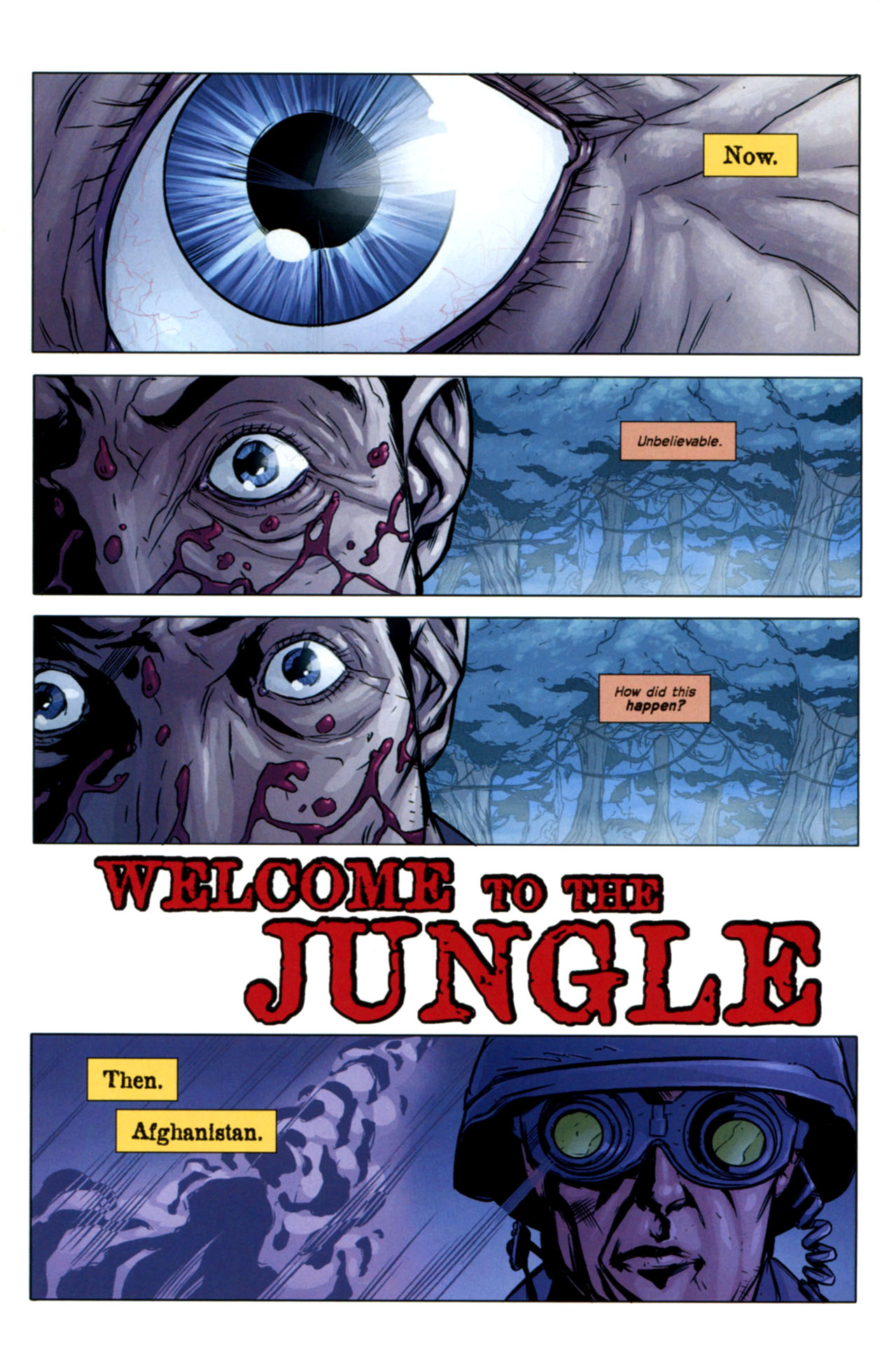 Read online Predators (2010) comic -  Issue #1 - 3