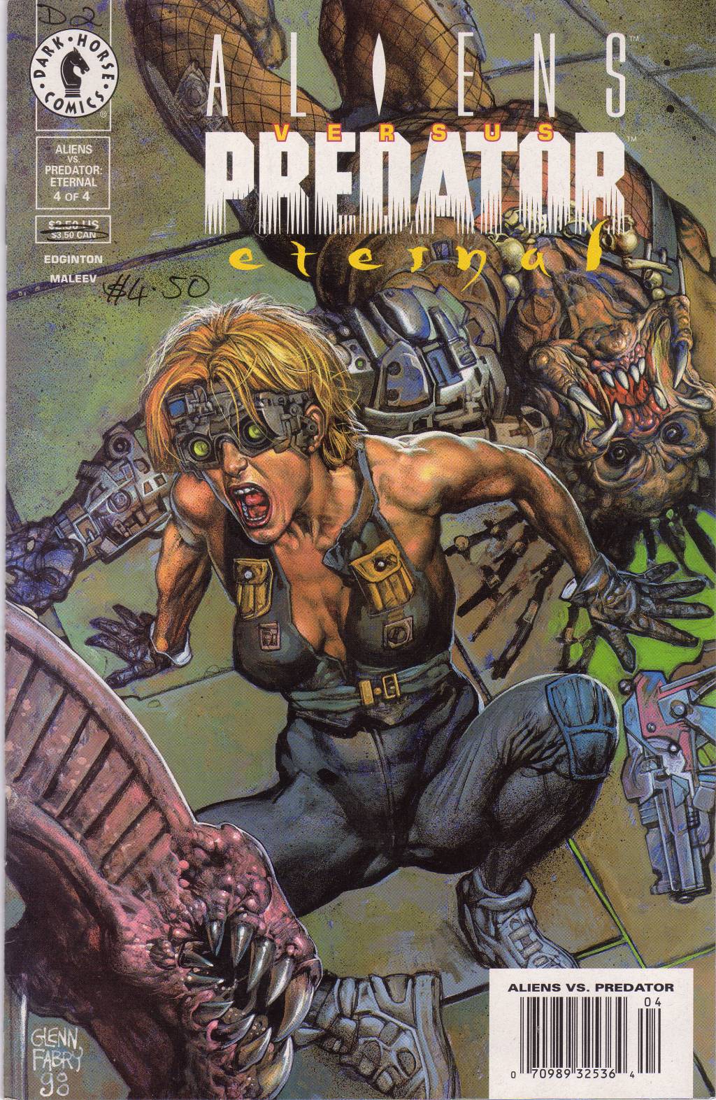 Read online Aliens vs. Predator: Eternal comic -  Issue #4 - 1