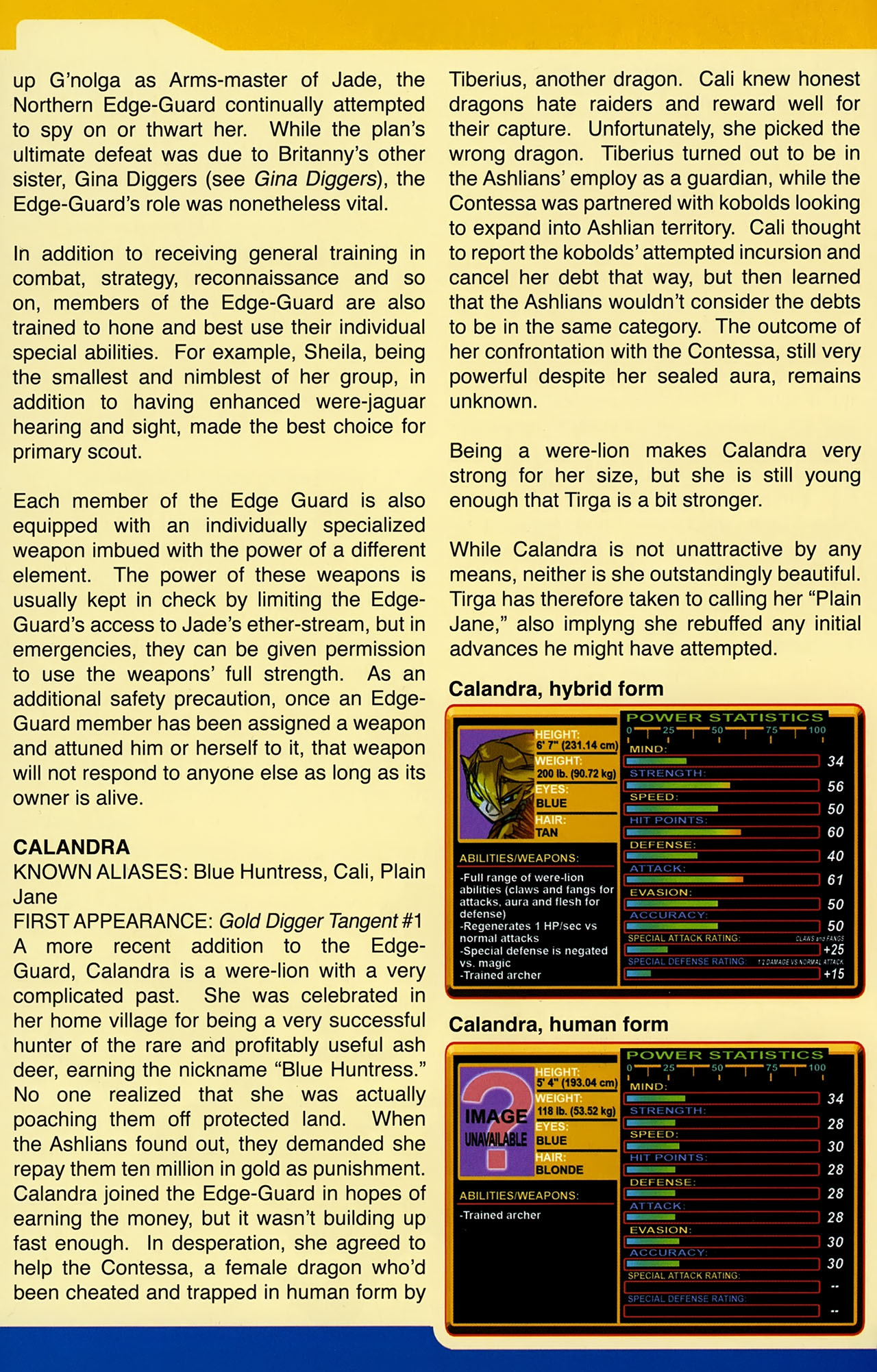 Read online Gold Digger Sourcebook: The Official Handbook of the GD Universe comic -  Issue #10 - 14