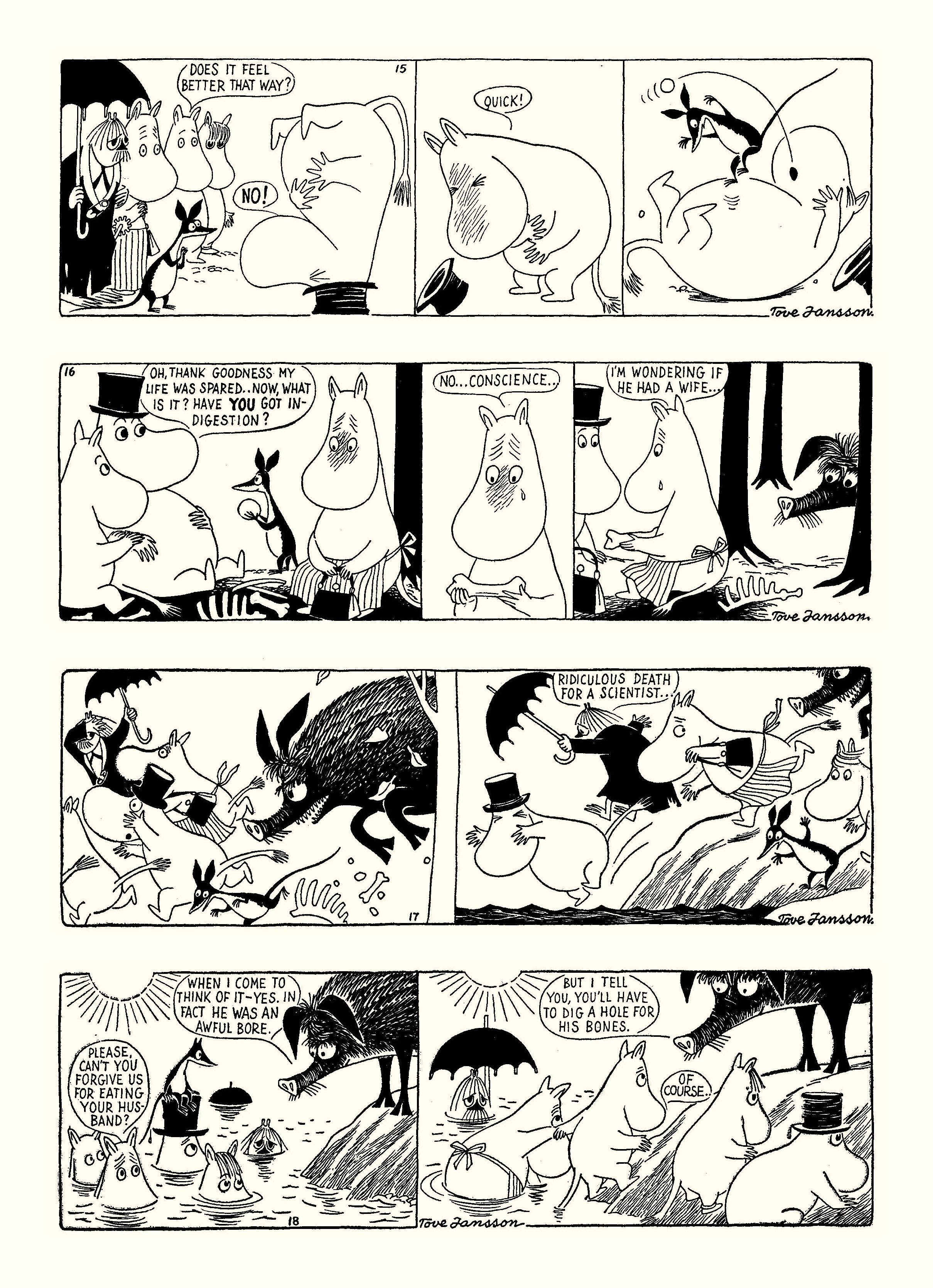 Read online Moomin: The Complete Tove Jansson Comic Strip comic -  Issue # TPB 1 - 74