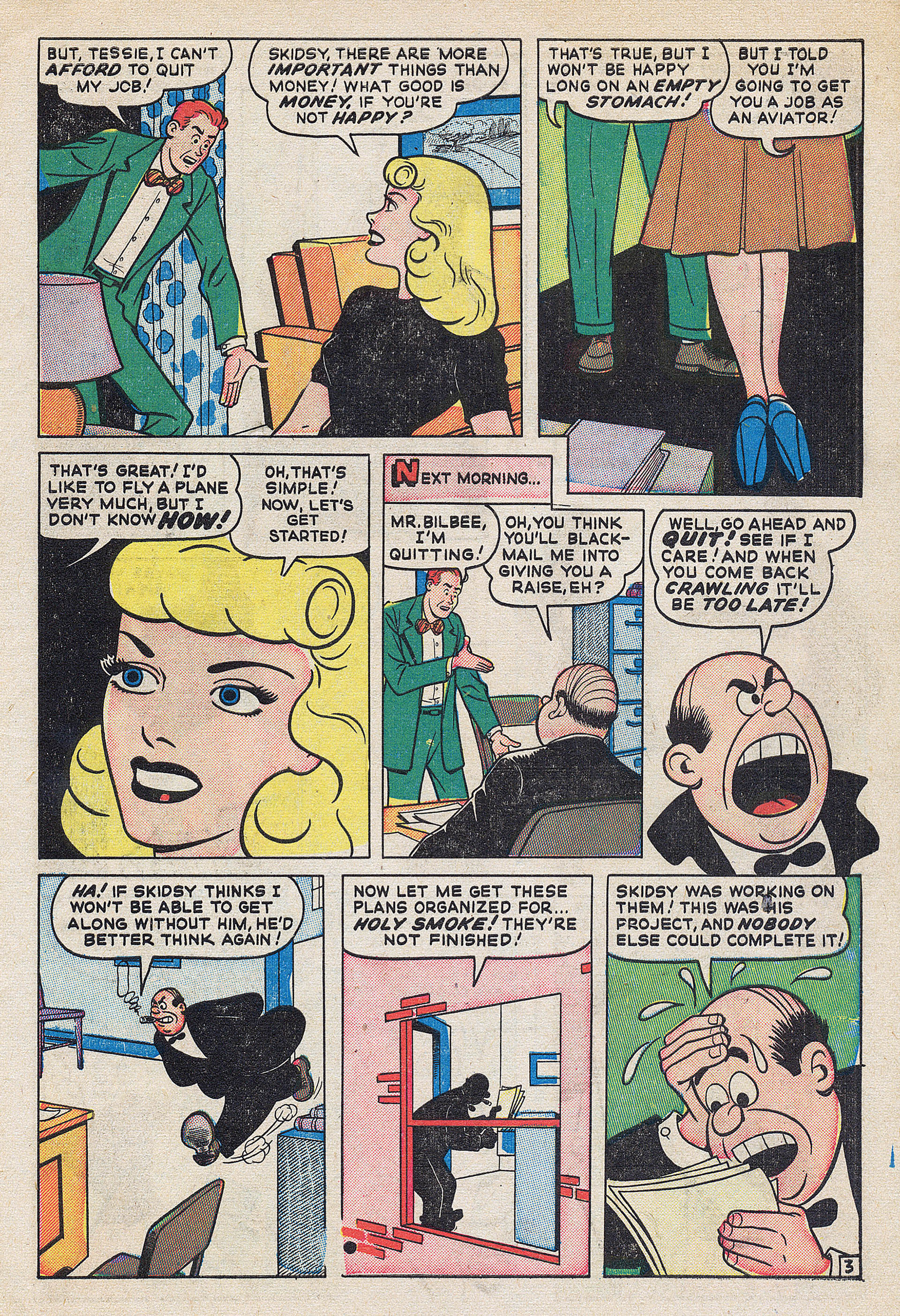 Read online Tessie the Typist comic -  Issue #20 - 5