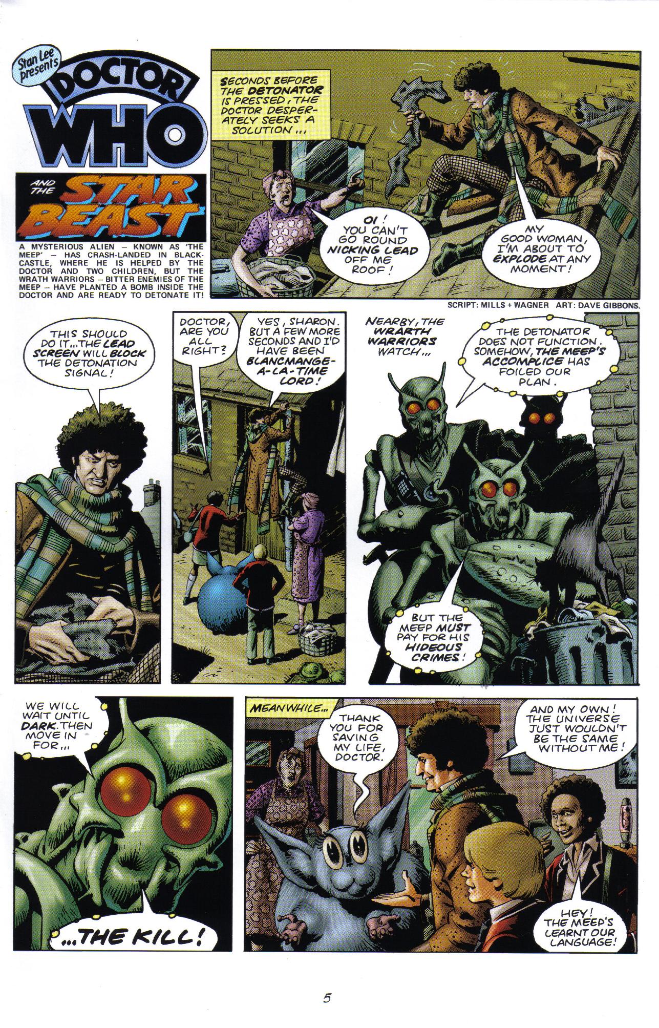 Read online Doctor Who Classics comic -  Issue #5 - 7