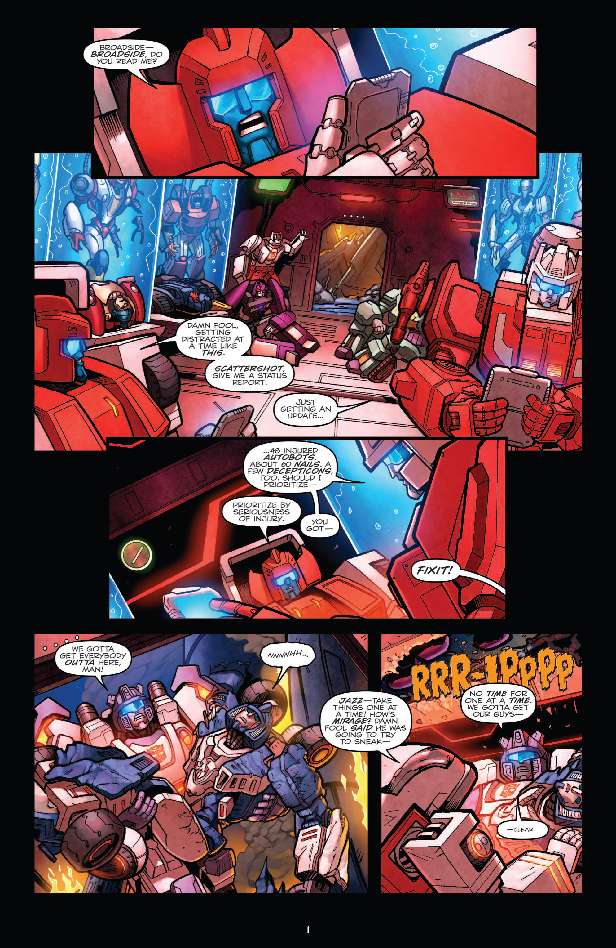 Read online Transformers: Robots In Disguise (2012) comic -  Issue #15 - 4