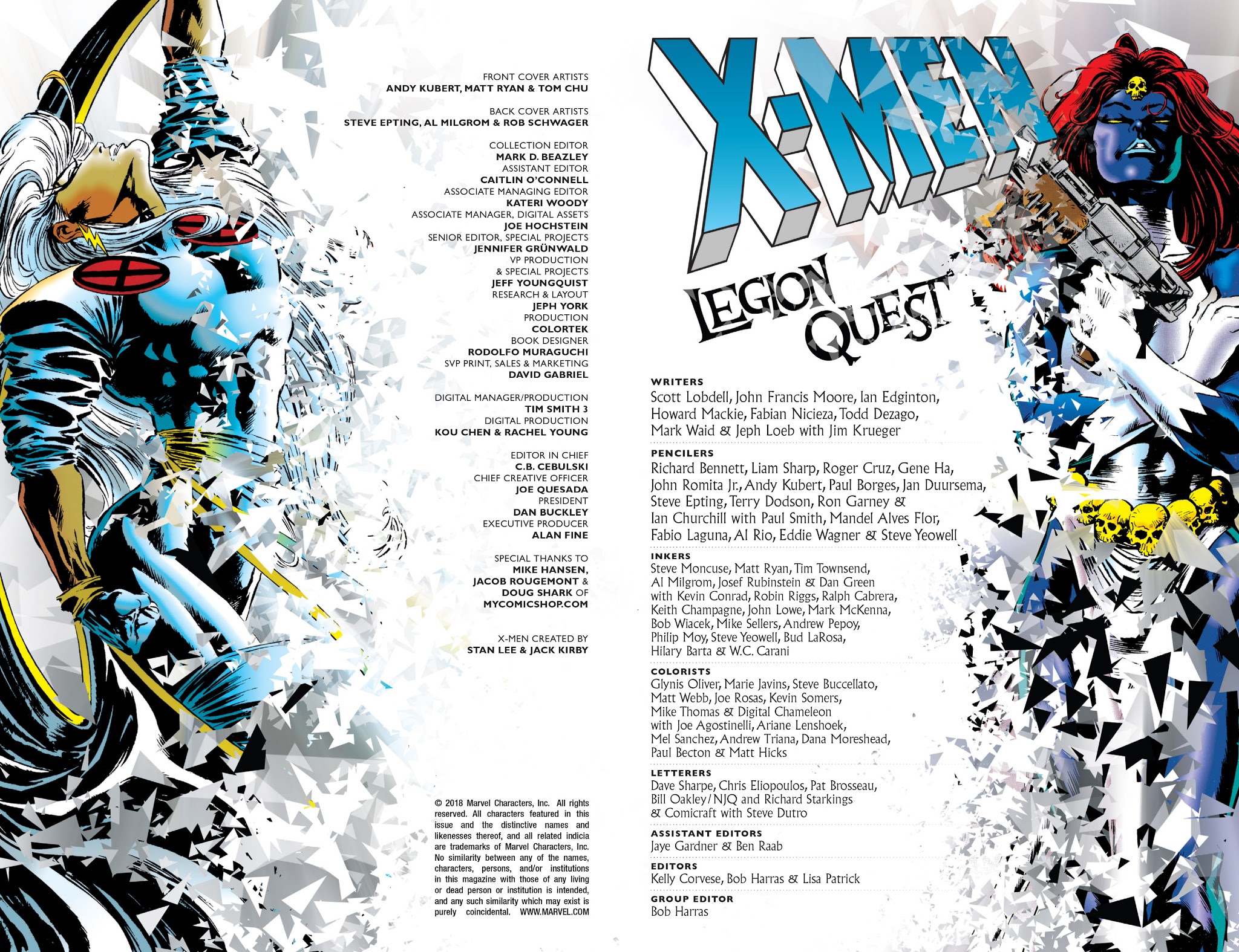 Read online X-Men: Legion Quest comic -  Issue # TPB - 3