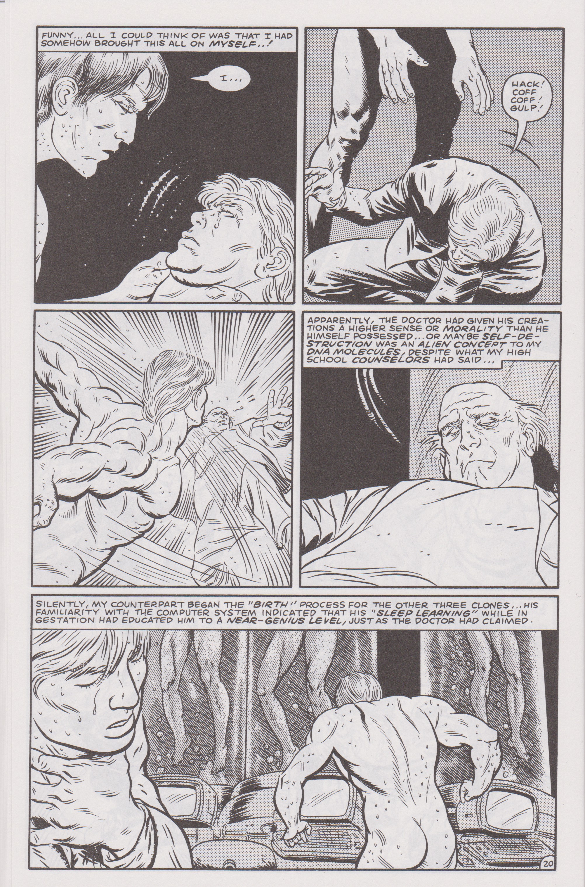 Read online Don Simpson's Bizarre Heroes comic -  Issue #0 - 22