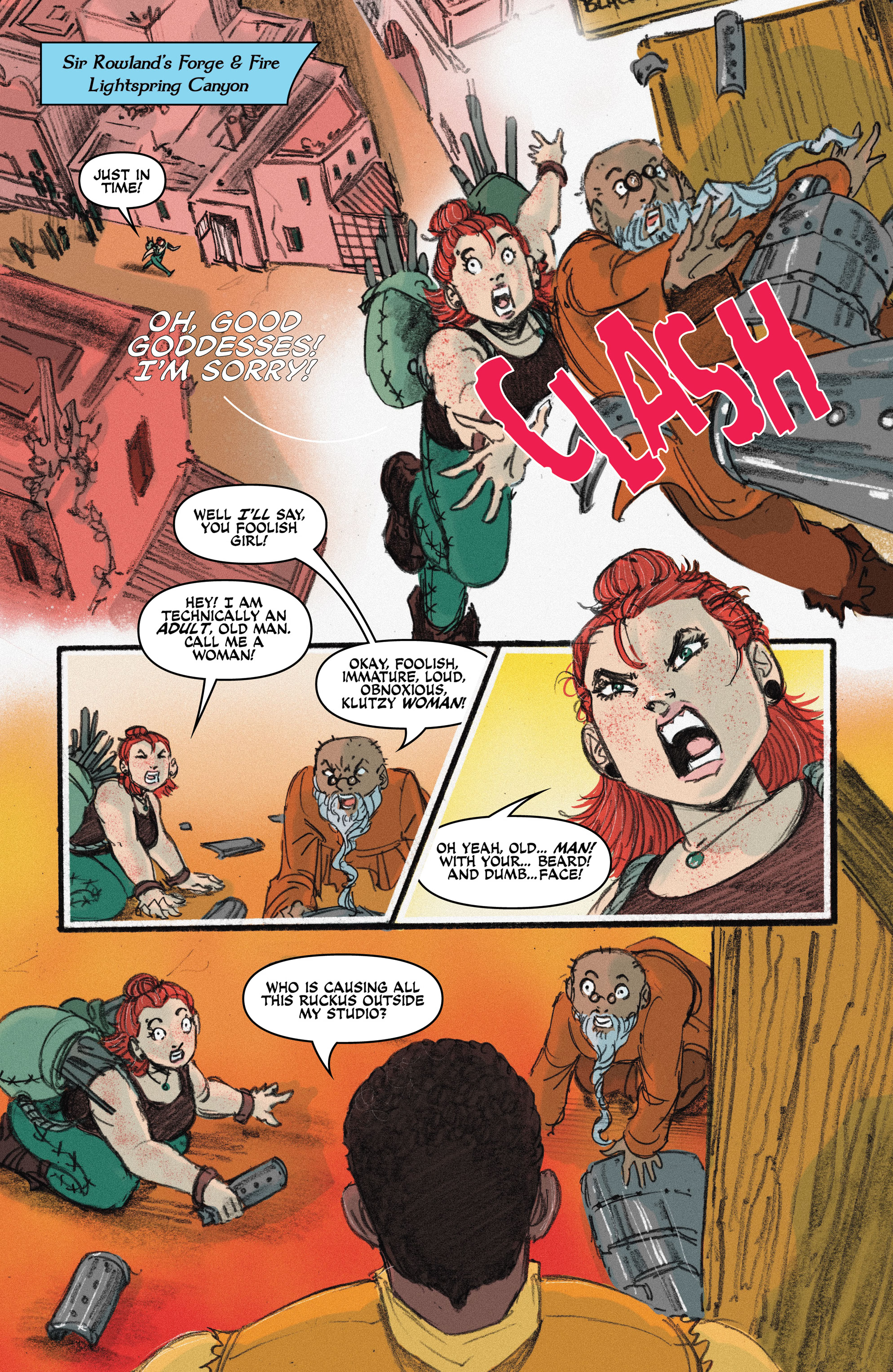 Read online Stoneheart comic -  Issue #1 - 16