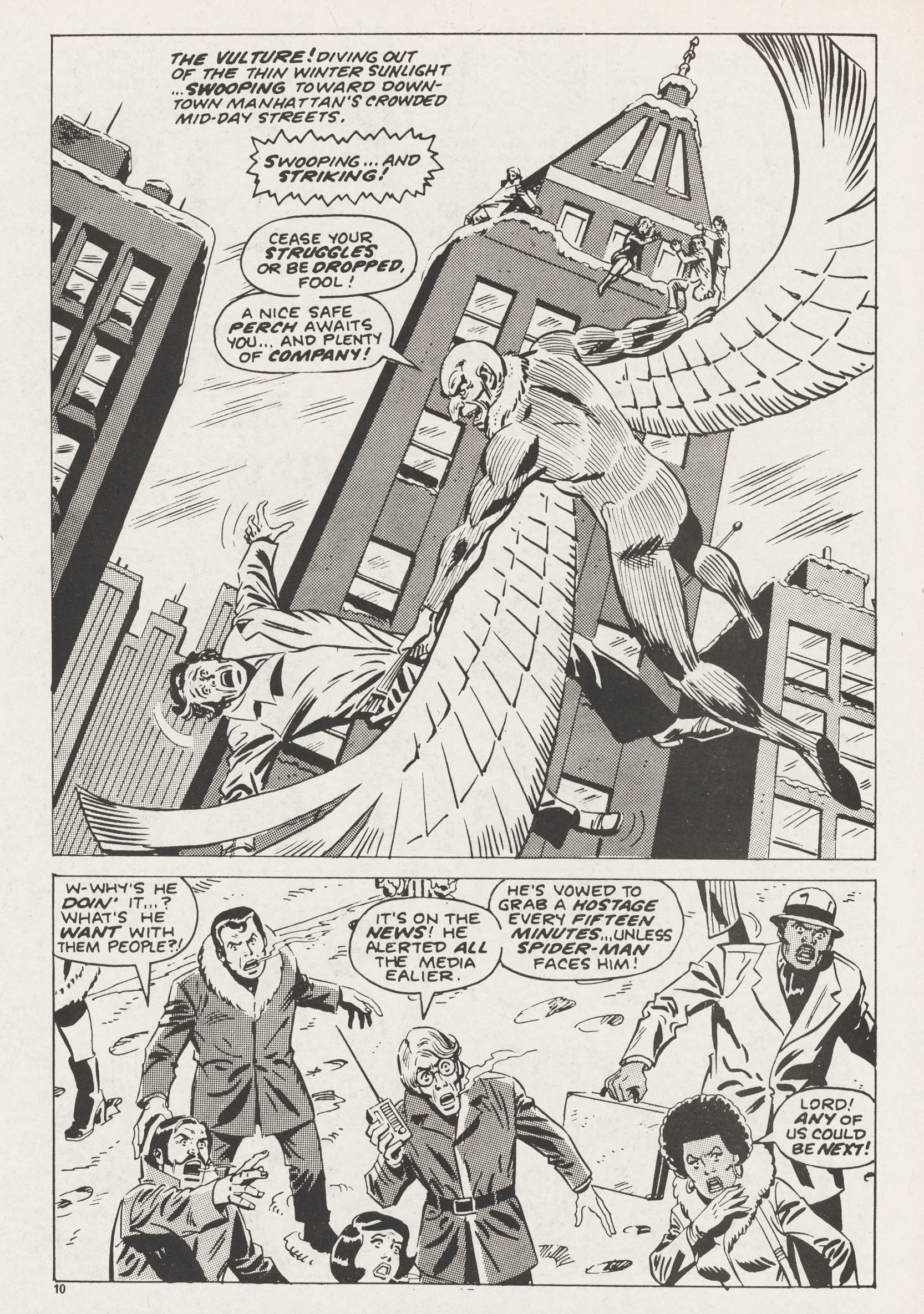 Read online Super Spider-Man and Captain Britain comic -  Issue #239 - 10