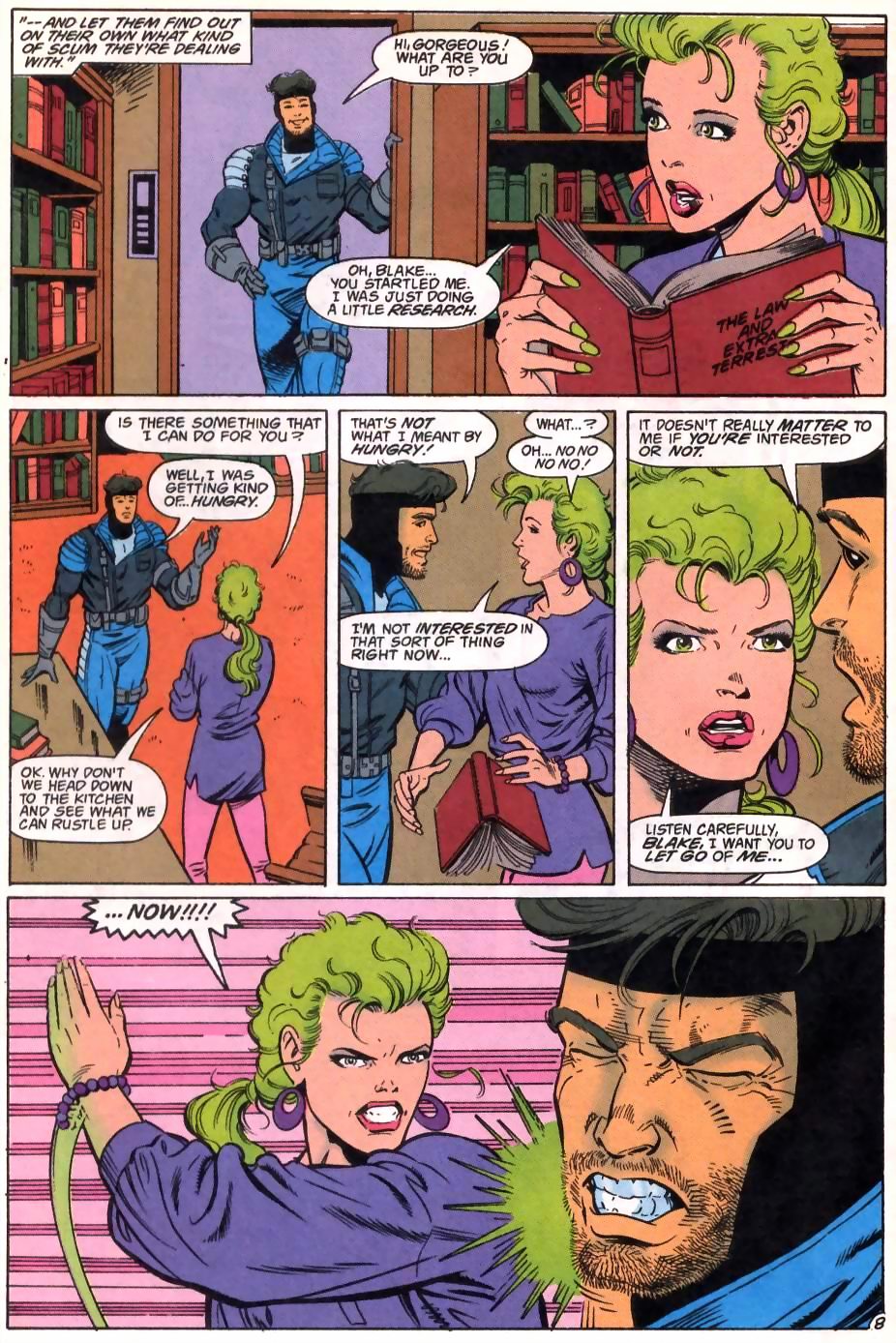 Read online Justice League America comic -  Issue #82 - 9