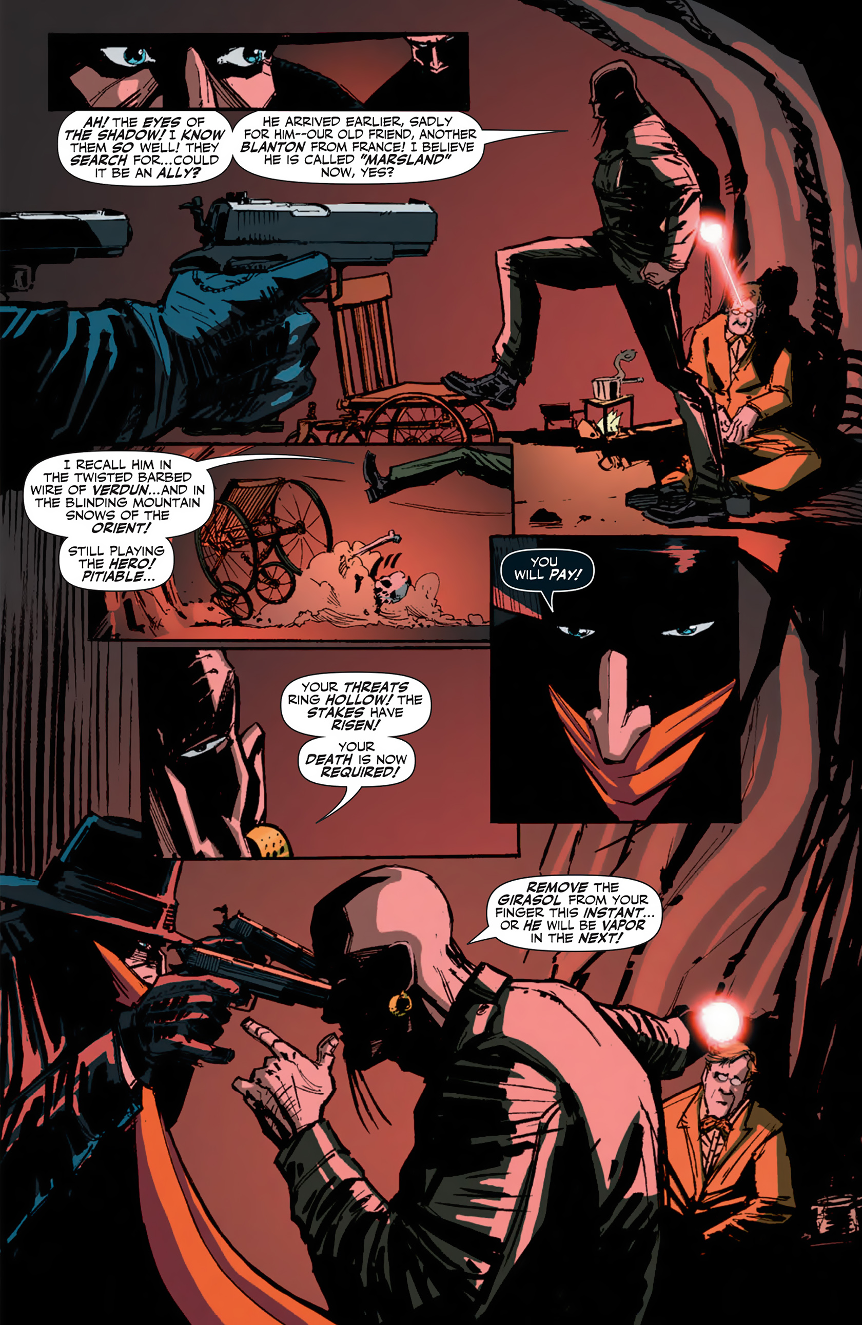 Read online The Shadow/Green Hornet: Dark Nights comic -  Issue #5 - 18