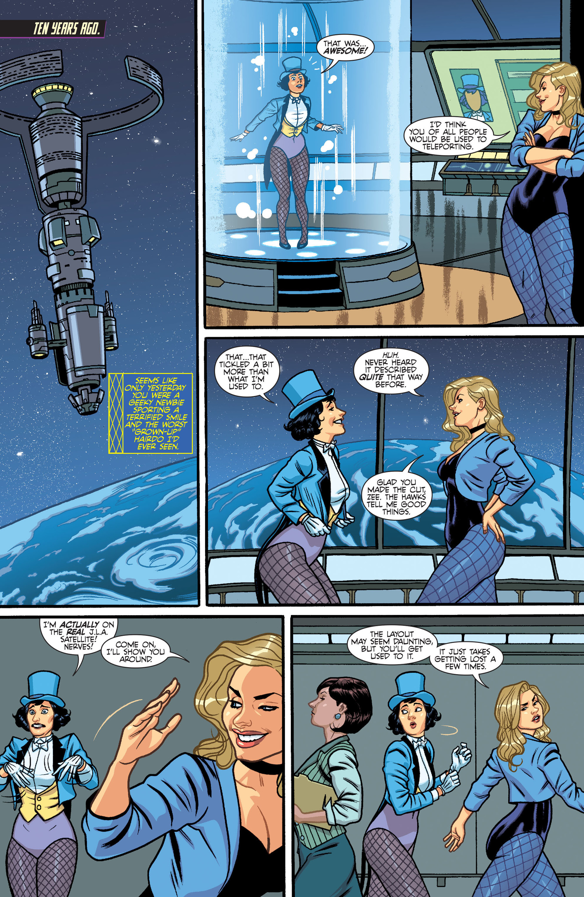 Read online Black Canary and Zatanna: Bloodspell comic -  Issue # Full - 42