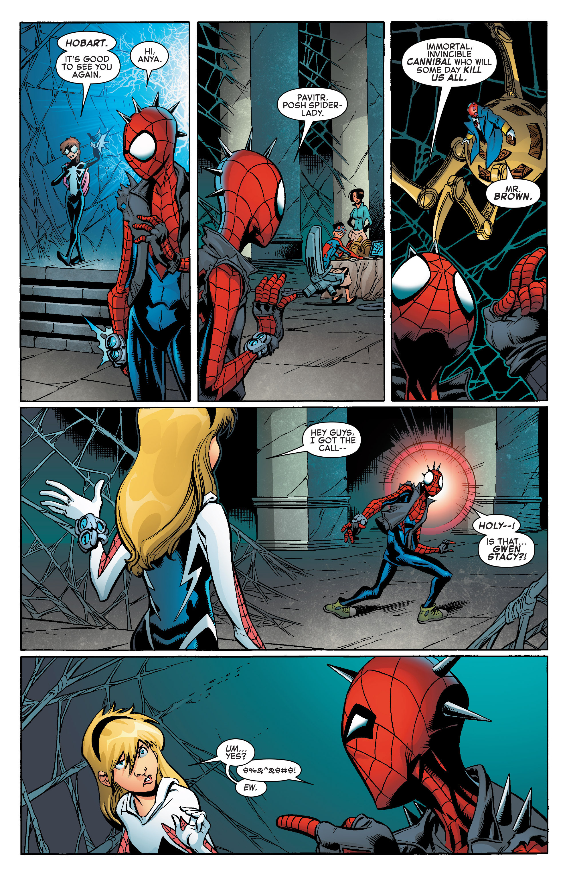 Read online Web Warriors comic -  Issue #7 - 13