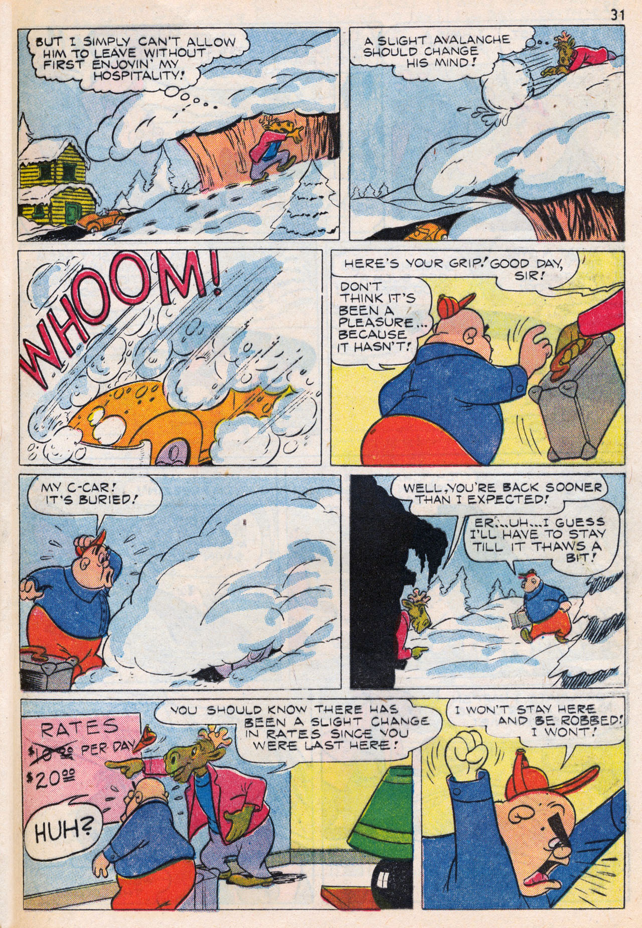 Read online Tom & Jerry Winter Carnival comic -  Issue #2 - 34