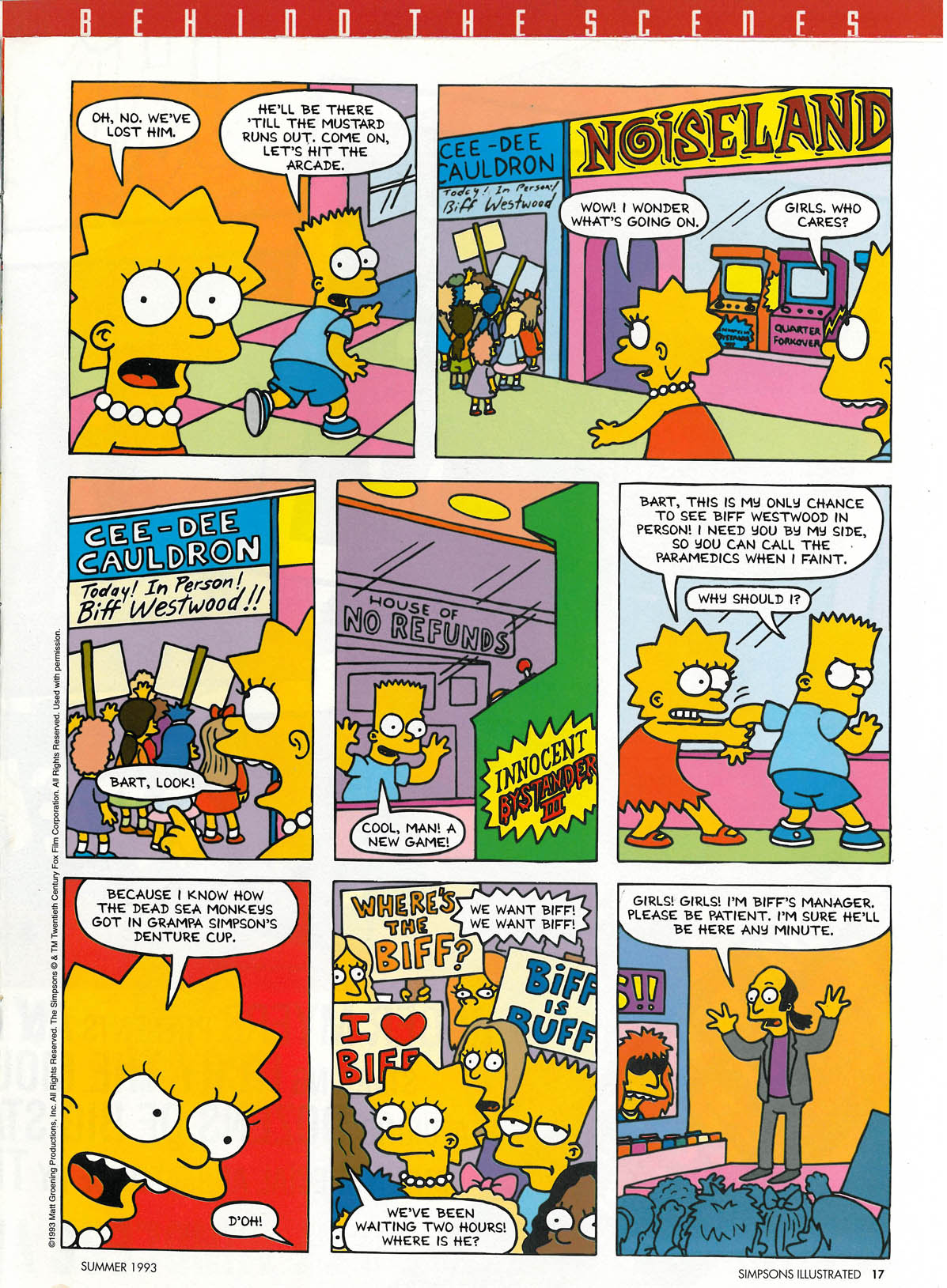 Read online Simpsons Illustrated (1991) comic -  Issue #9 - 19