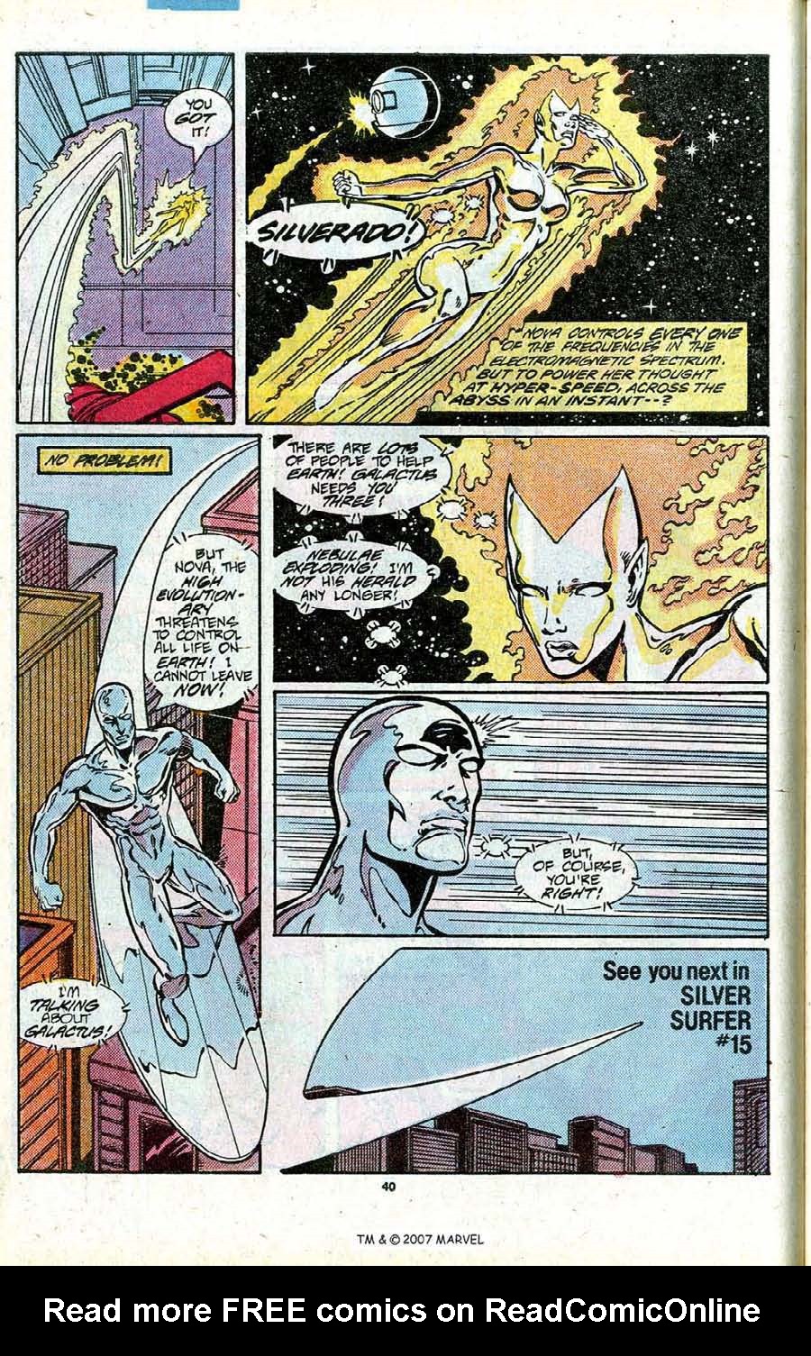 Read online Silver Surfer (1987) comic -  Issue # _Annual 1 - 42