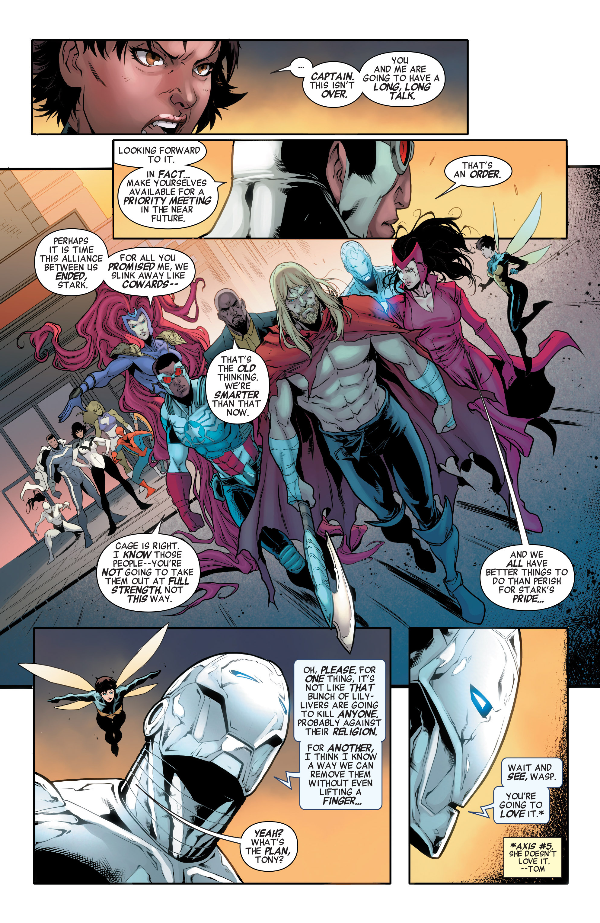 Read online Captain America and the Mighty Avengers comic -  Issue #3 - 19