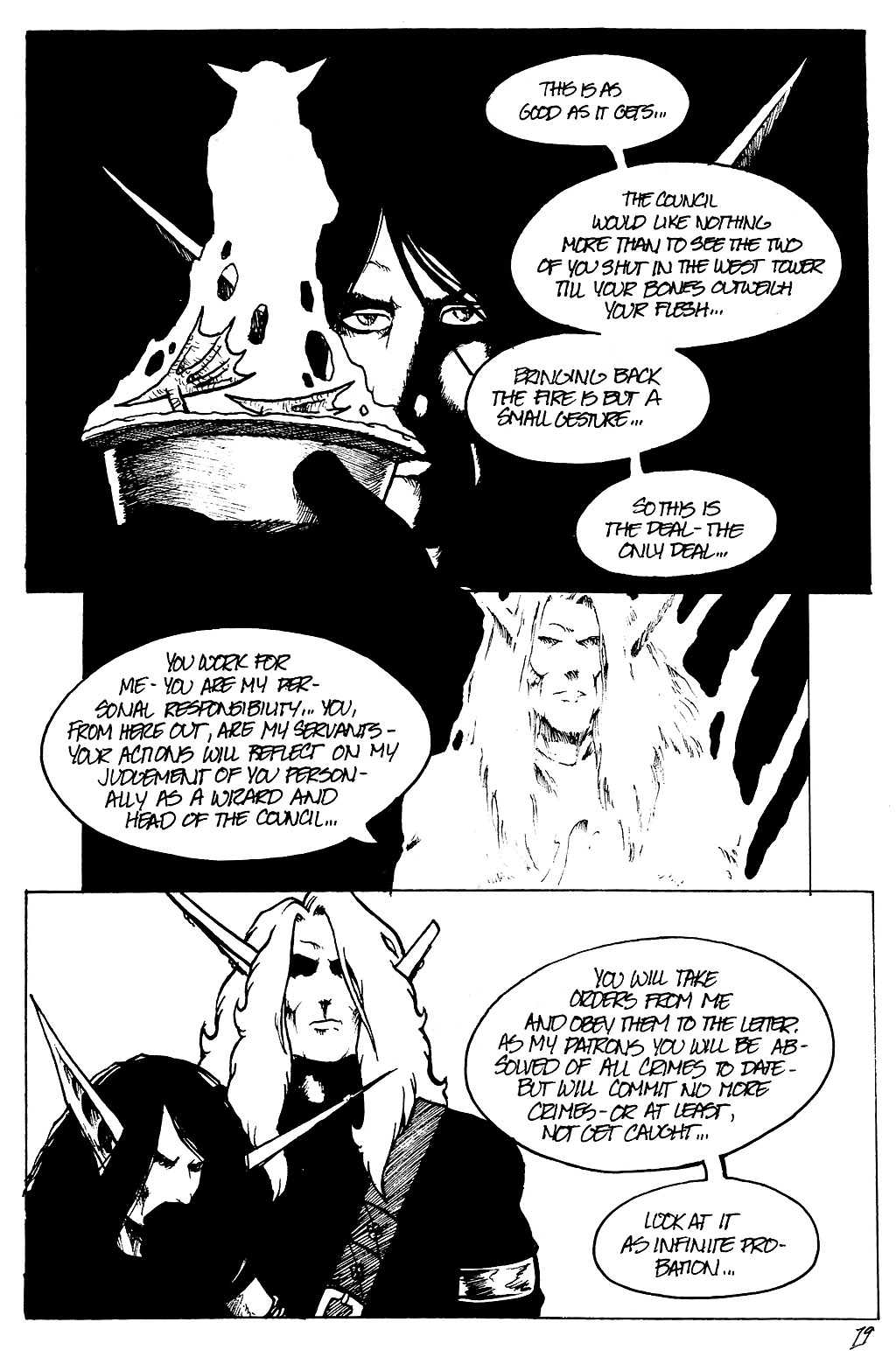 Read online Poison Elves (1995) comic -  Issue #59 - 21