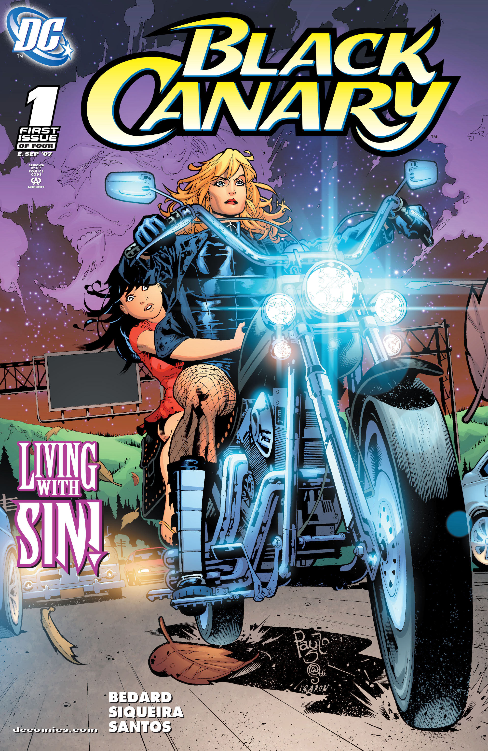 Read online Black Canary (2007) comic -  Issue #1 - 1