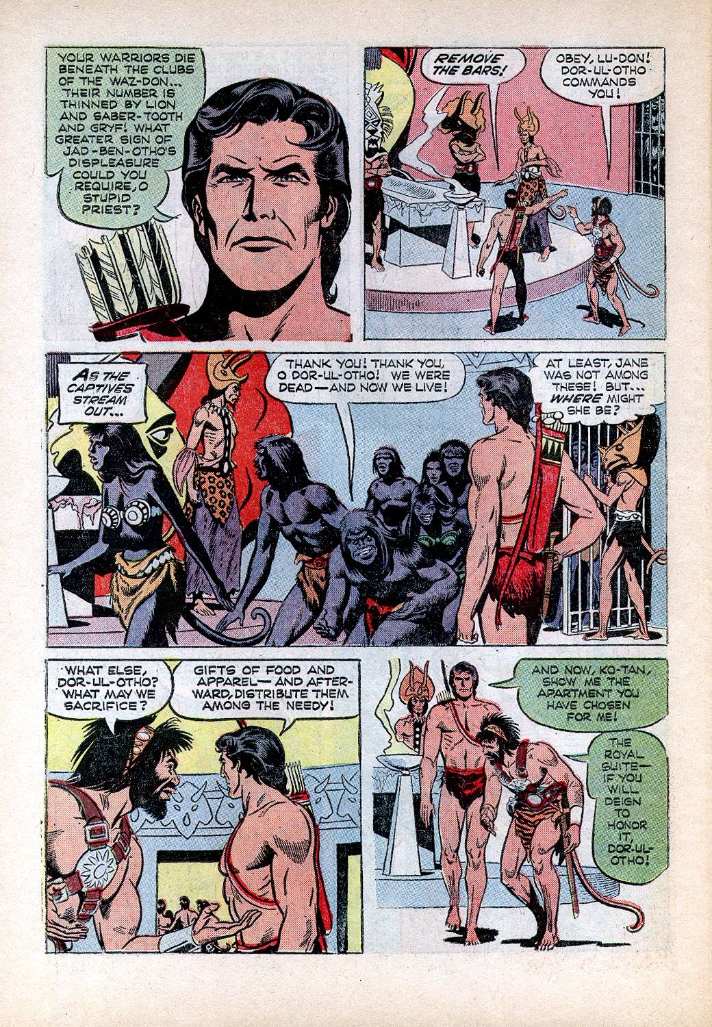 Read online Tarzan (1962) comic -  Issue #167 - 6