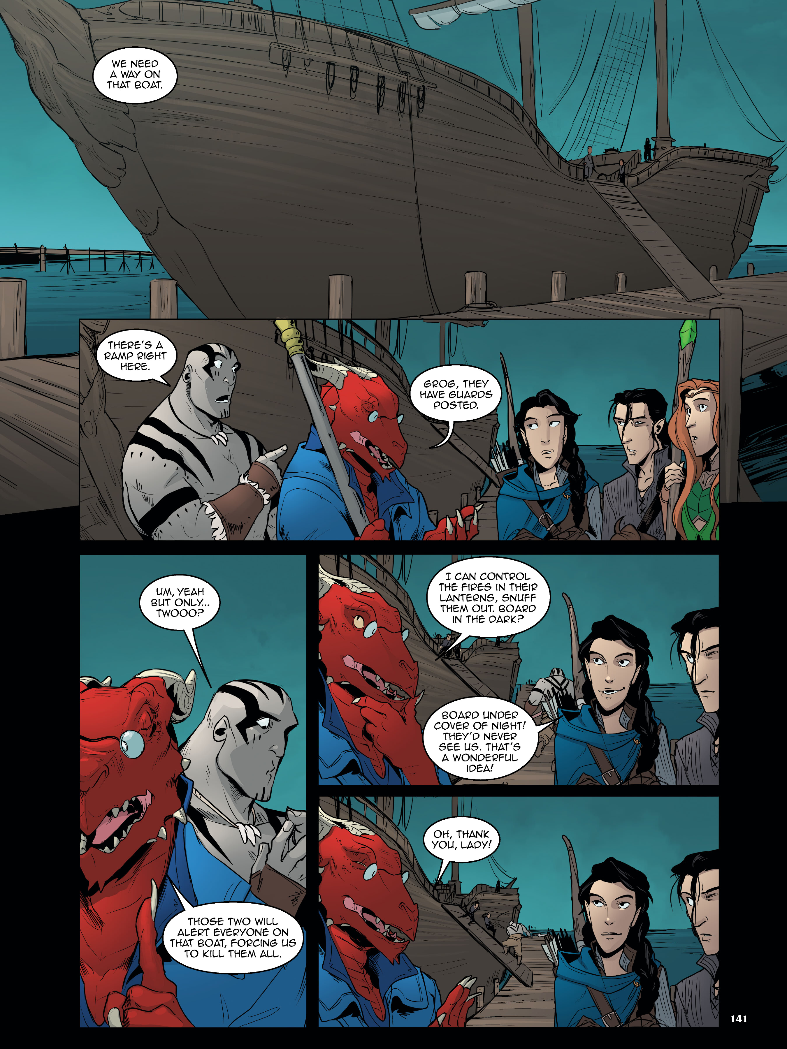 Read online Critical Role Vox Machina Origins comic -  Issue # (2019) _TPB Library Edition (Part 2) - 43