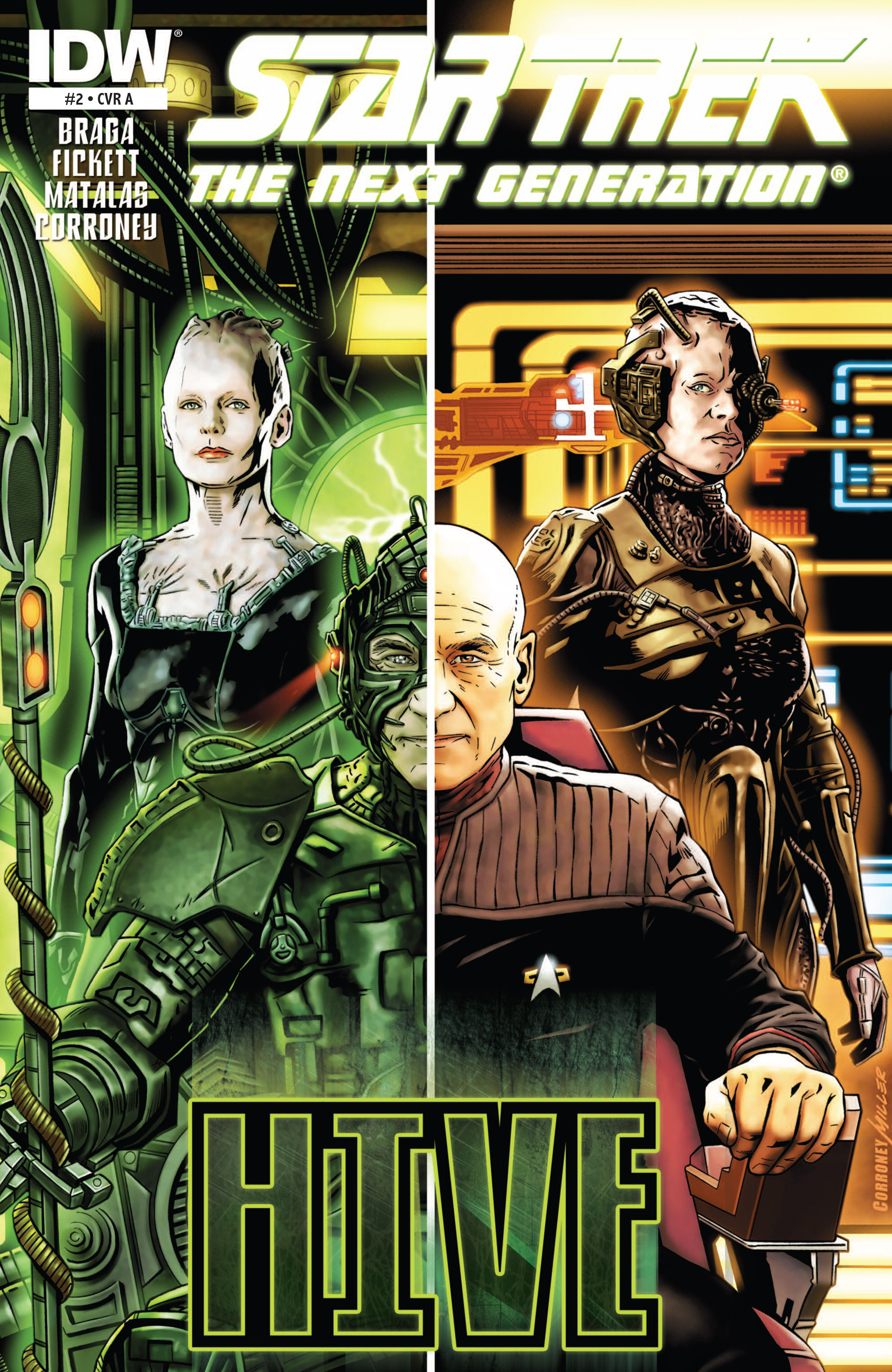 Read online Star Trek: The Next Generation - Hive comic -  Issue #2 - 1