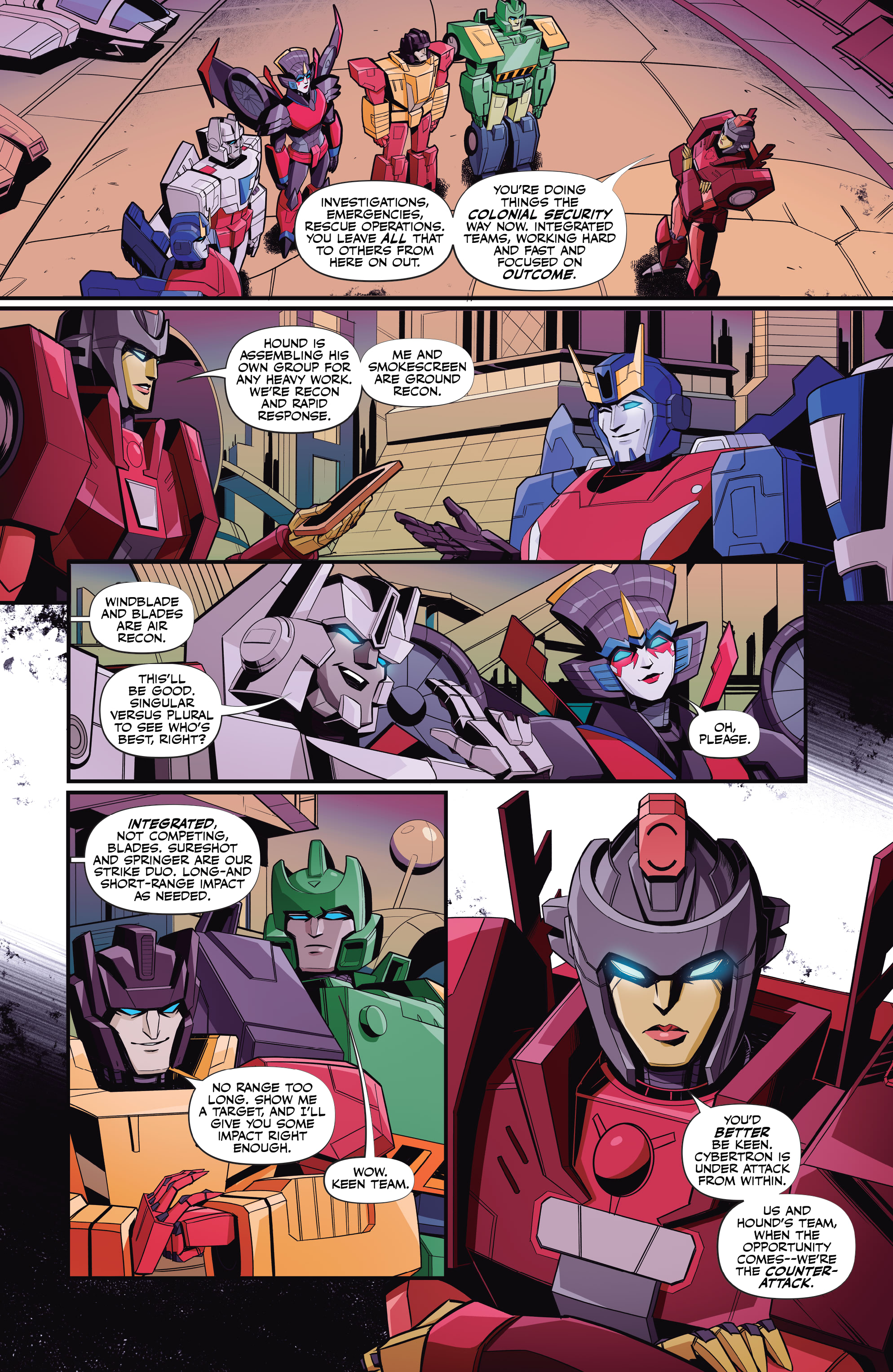 Read online Transformers (2019) comic -  Issue #19 - 17