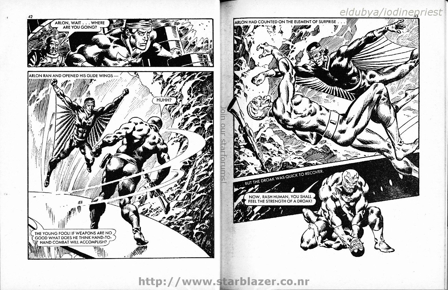 Read online Starblazer comic -  Issue #149 - 23