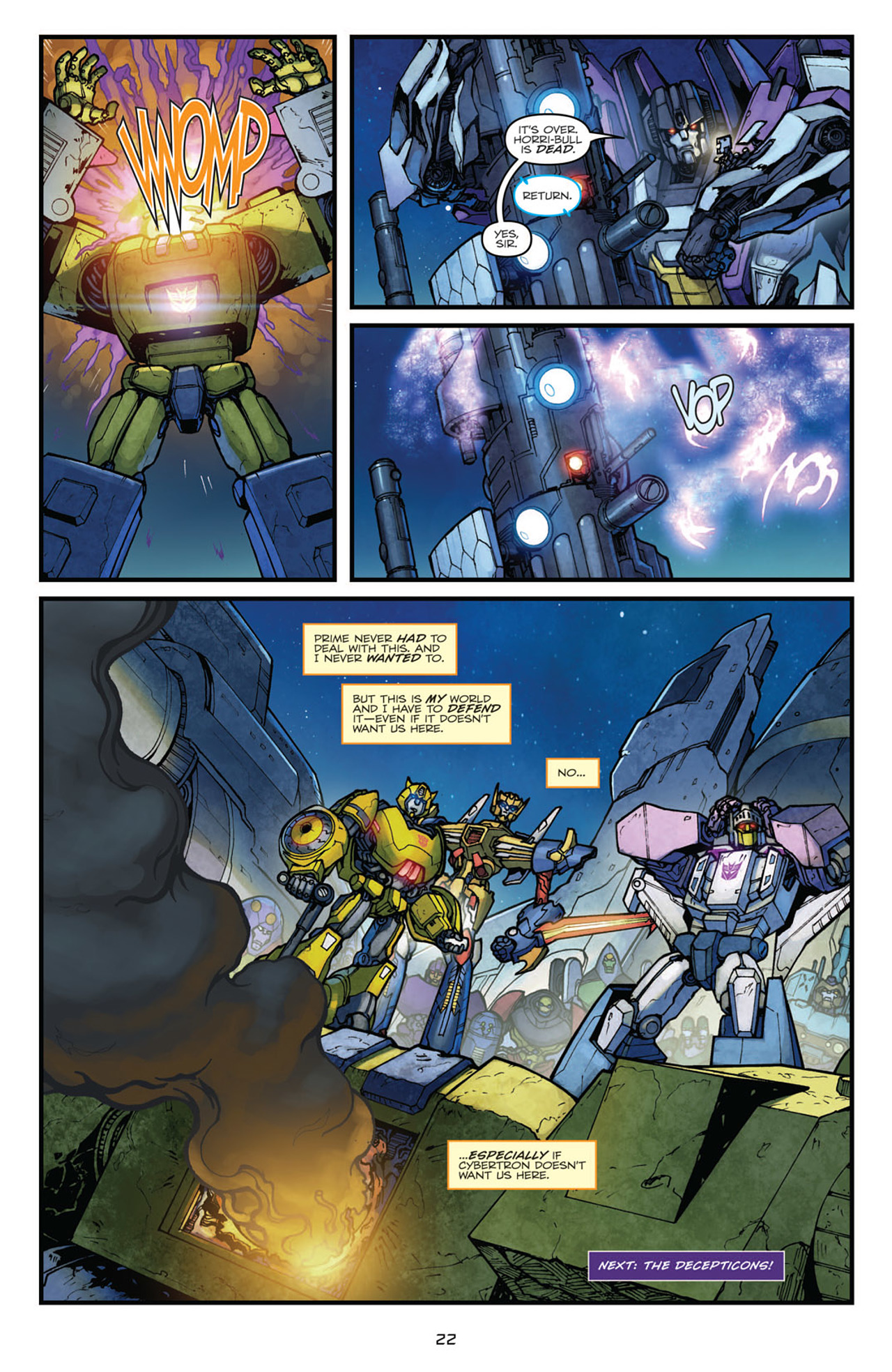 Read online Transformers: Robots In Disguise (2012) comic -  Issue #1 - 28