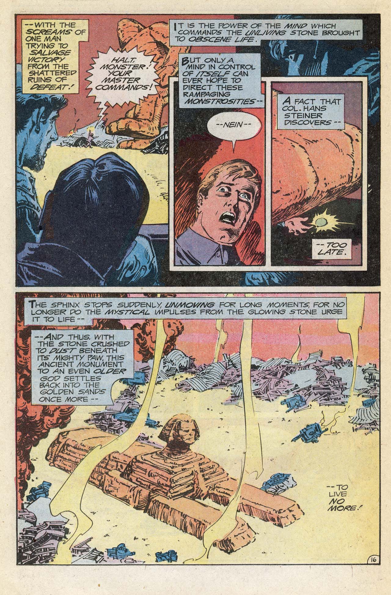 Read online Weird War Tales (1971) comic -  Issue #98 - 22