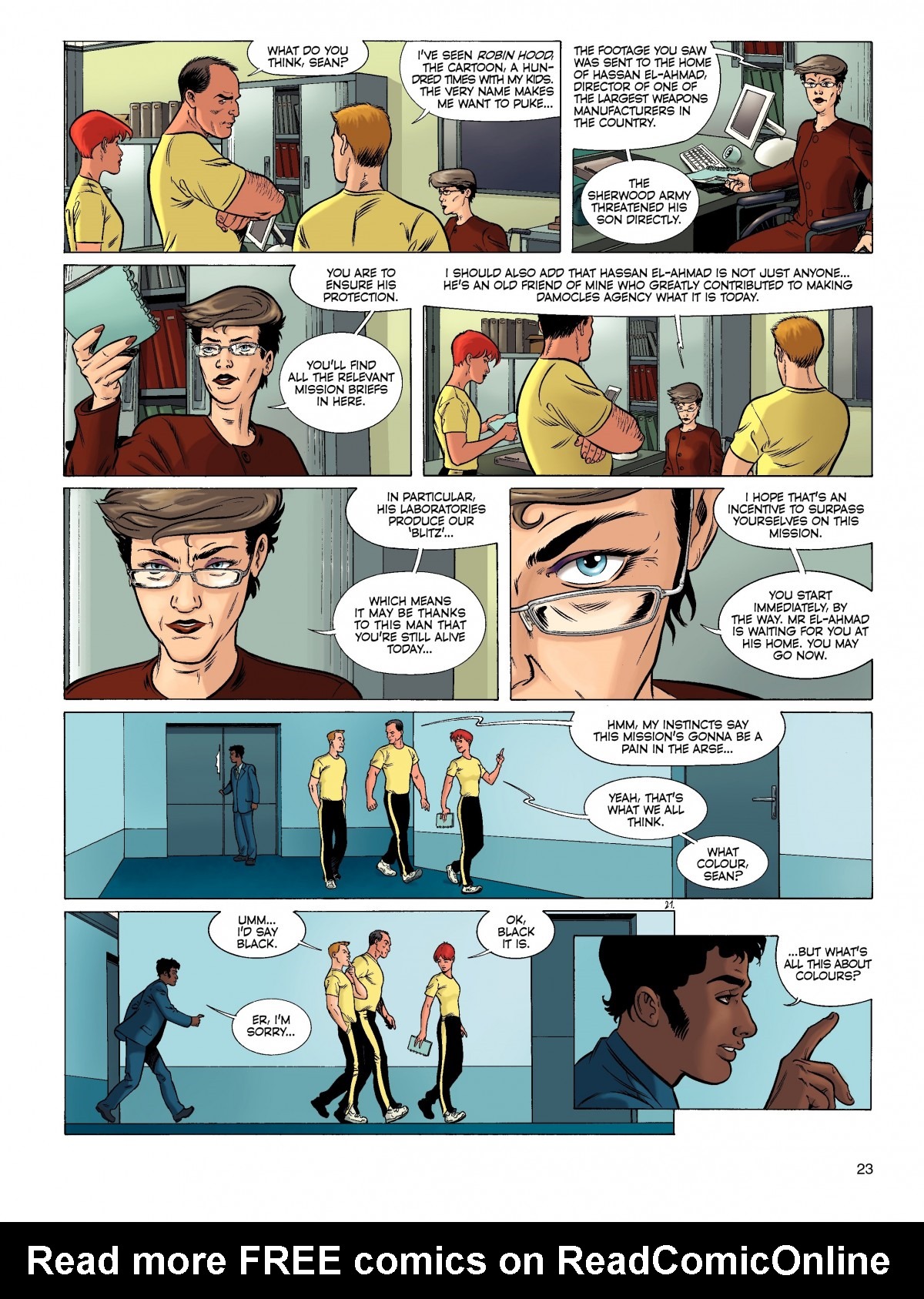 Read online Damocles comic -  Issue #1 - 23