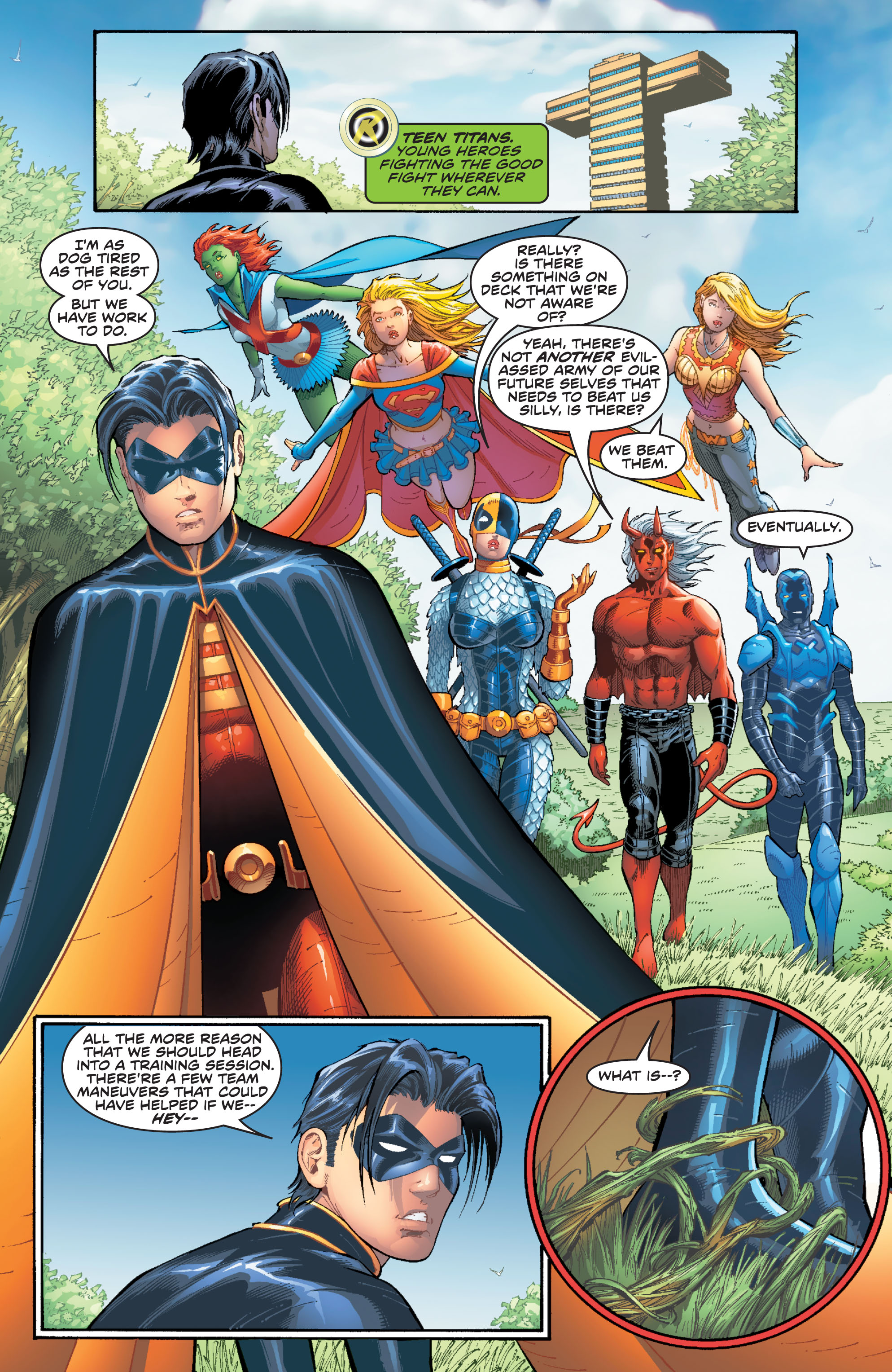 Read online Titans (2008) comic -  Issue #1 - 20