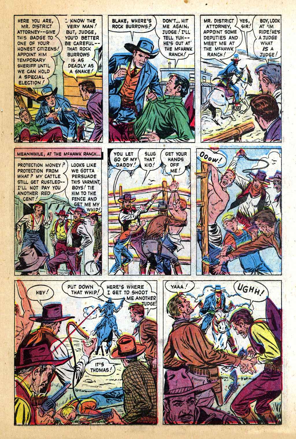 Read online Western Outlaws and Sheriffs comic -  Issue #62 - 37