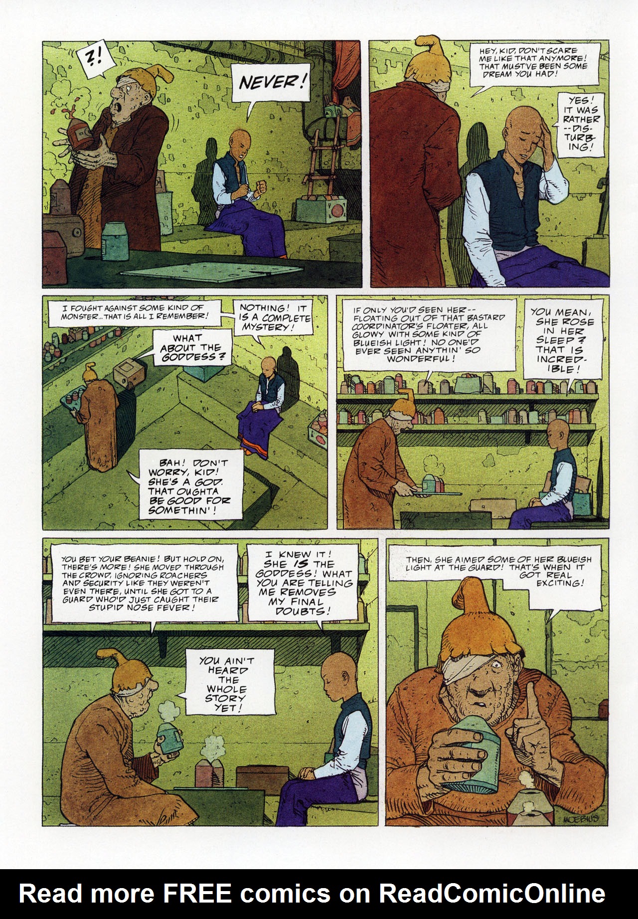 Read online Epic Graphic Novel: Moebius comic -  Issue # TPB 7 - 66