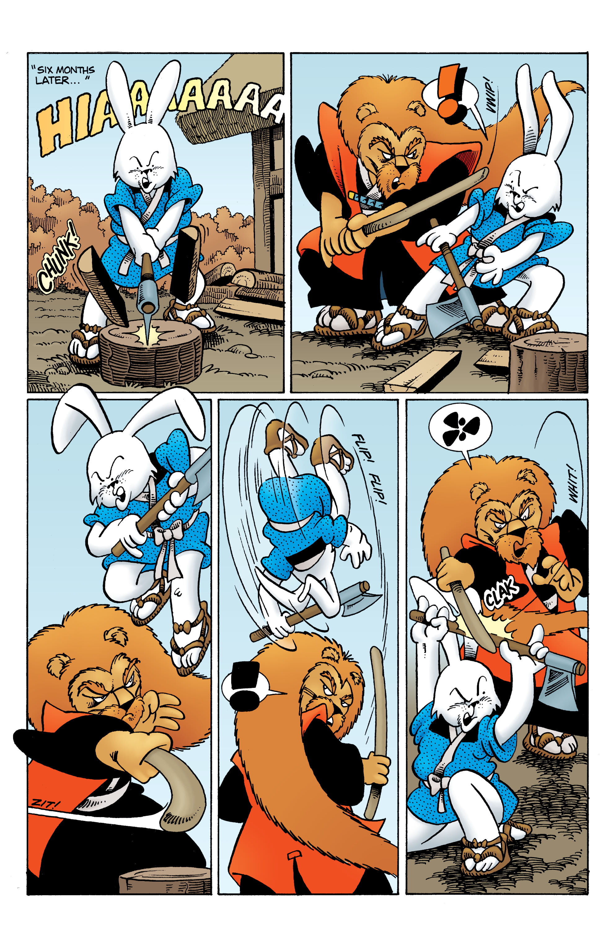 Read online Usagi Yojimbo Color Classics comic -  Issue #1 - 18