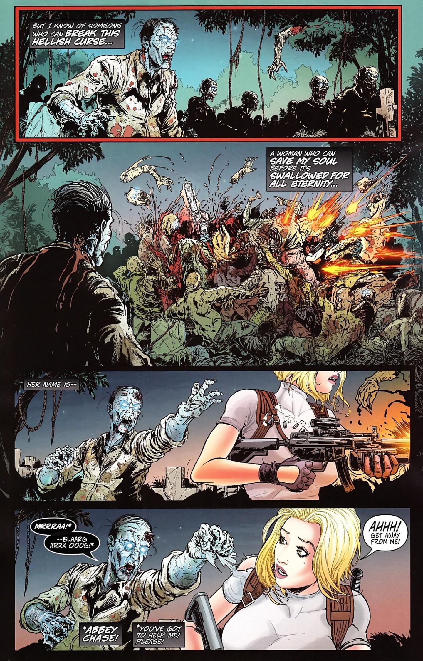 Read online Danger Girl and the Army of Darkness comic -  Issue #5 - 7
