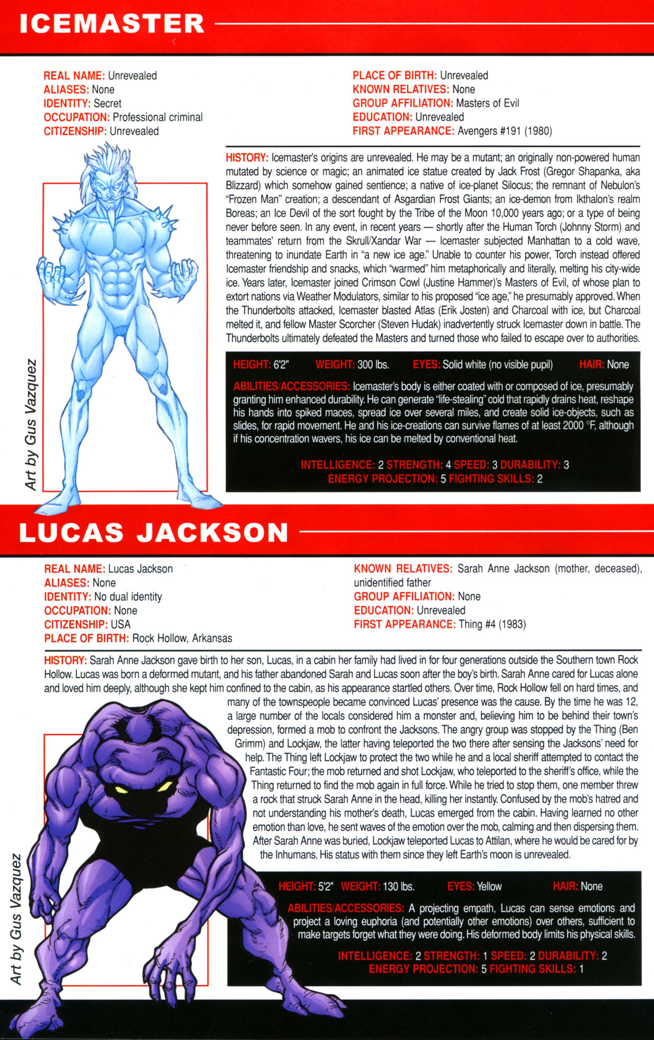 Read online Official Handbook of the Marvel Universe A To Z Update comic -  Issue #5 - 66