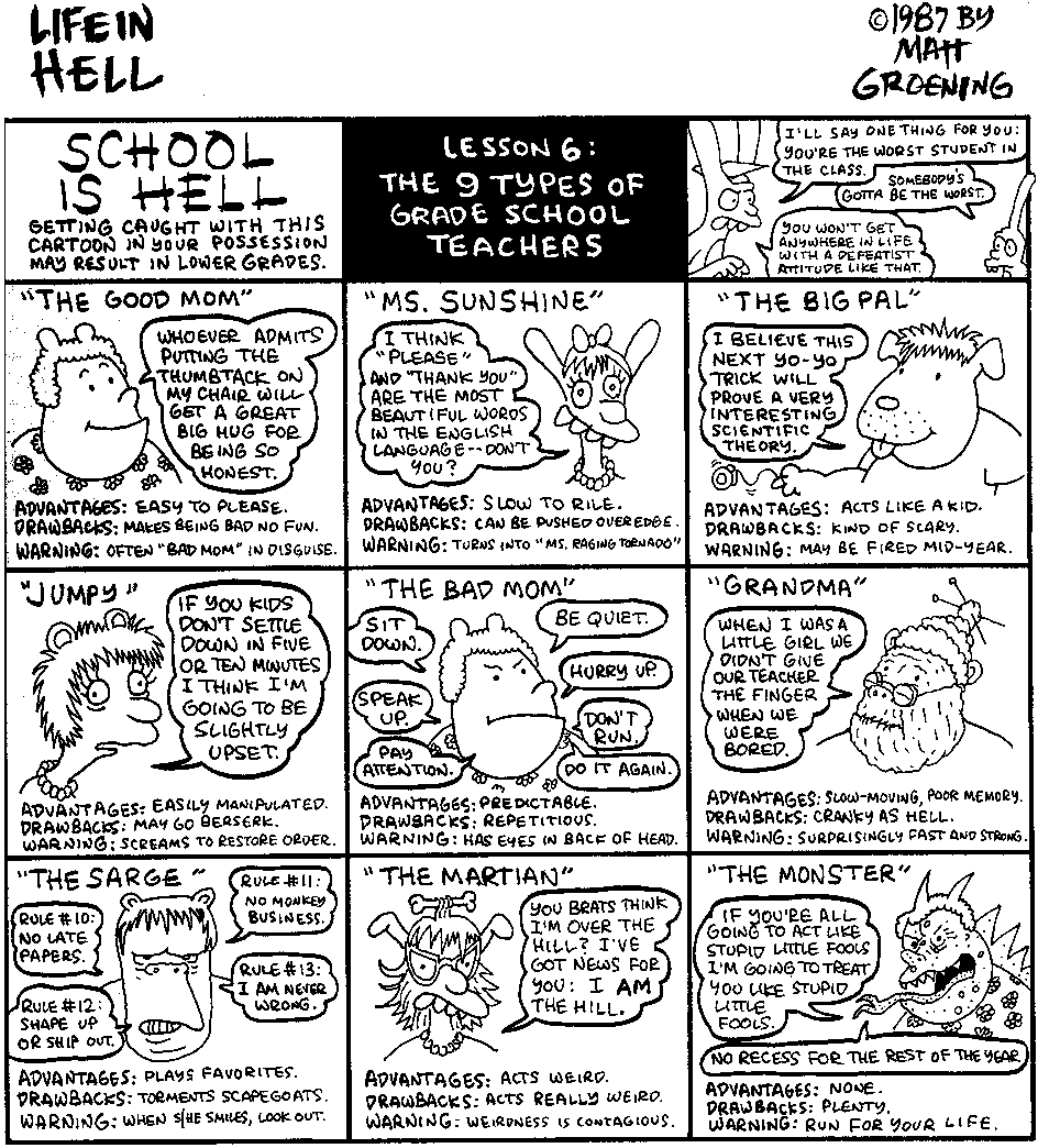 Read online Life In Hell comic -  Issue # TPB School Is Hell - 10