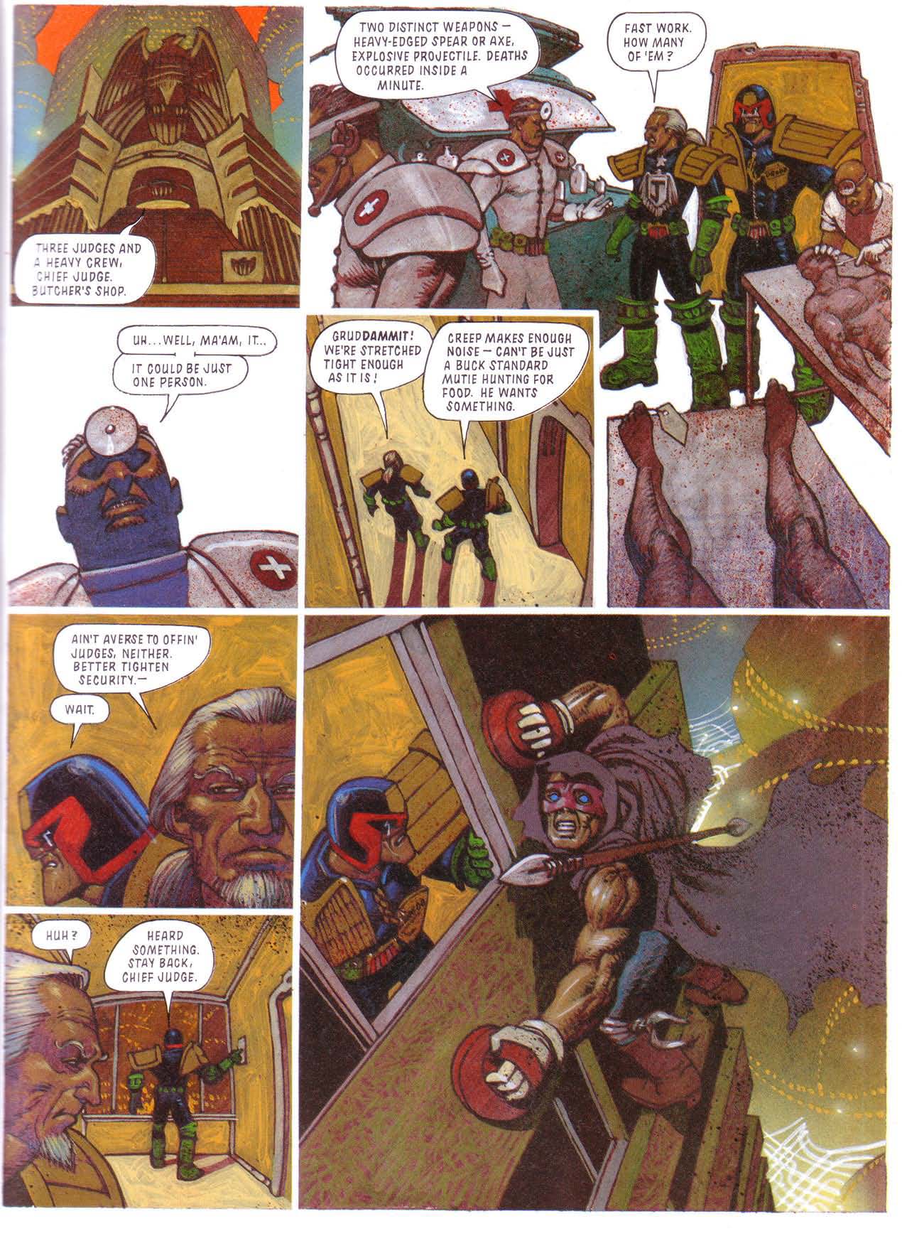 Read online Judge Dredd: Goodnight Kiss comic -  Issue # TPB - 15